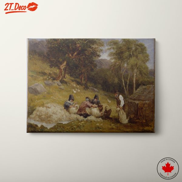 Shepherds at Work in a Pastoral Landscape