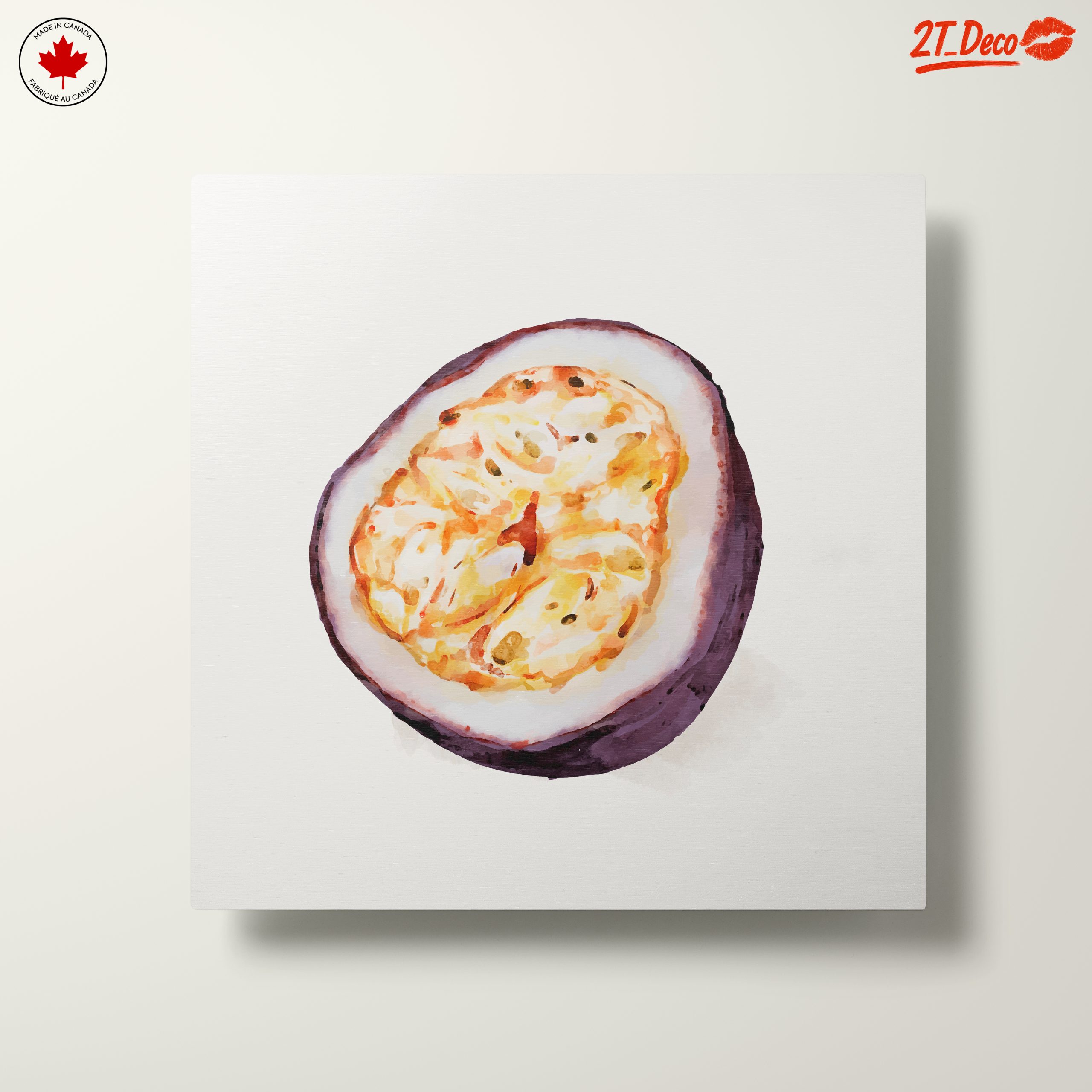 Stylized Abstract Passion Fruit Art - Image 10