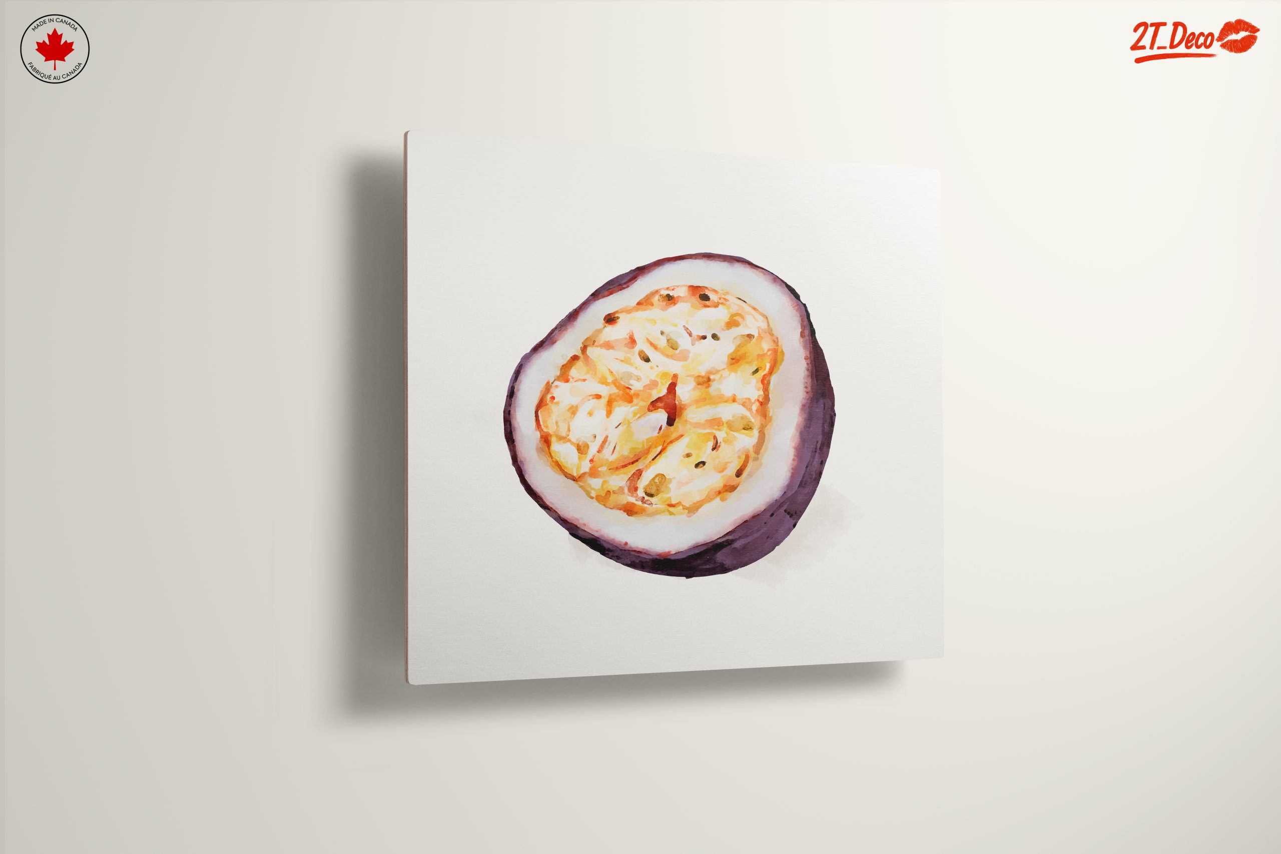 Stylized Abstract Passion Fruit Art - Image 13
