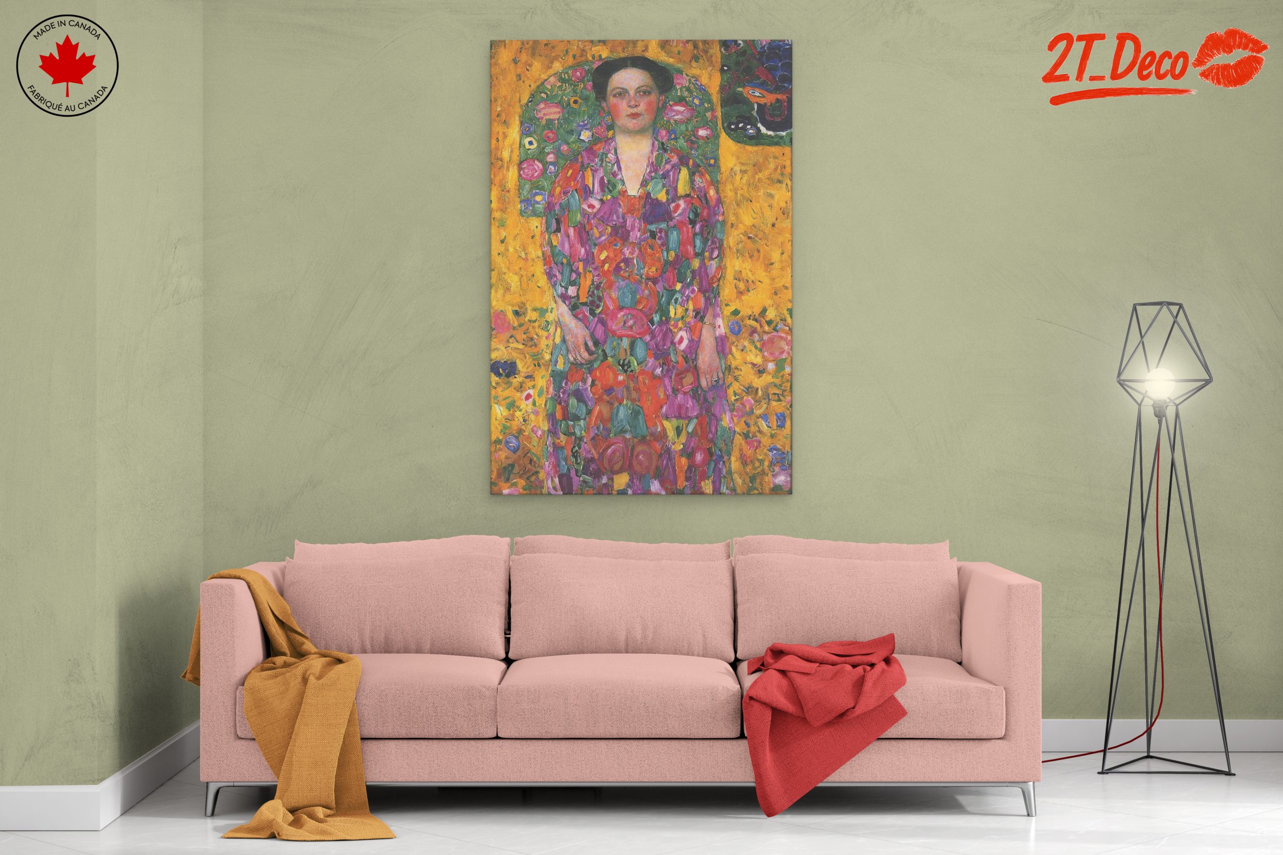 Vibrant Modern Artistic Portrait 3 - Image 2