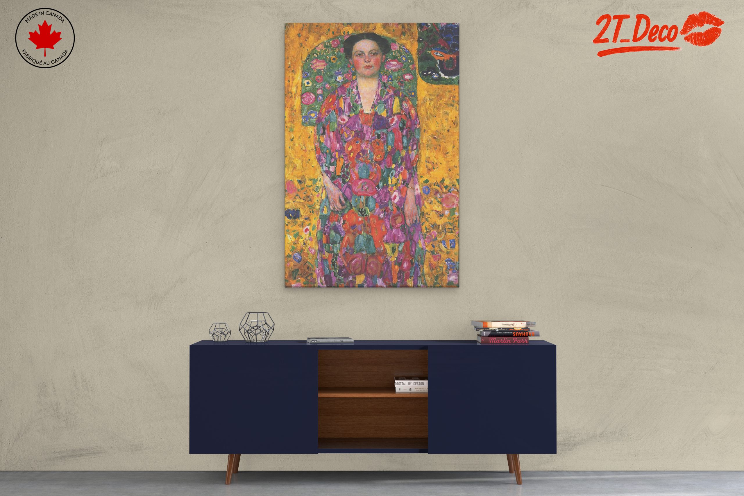 Vibrant Modern Artistic Portrait 3 - Image 3