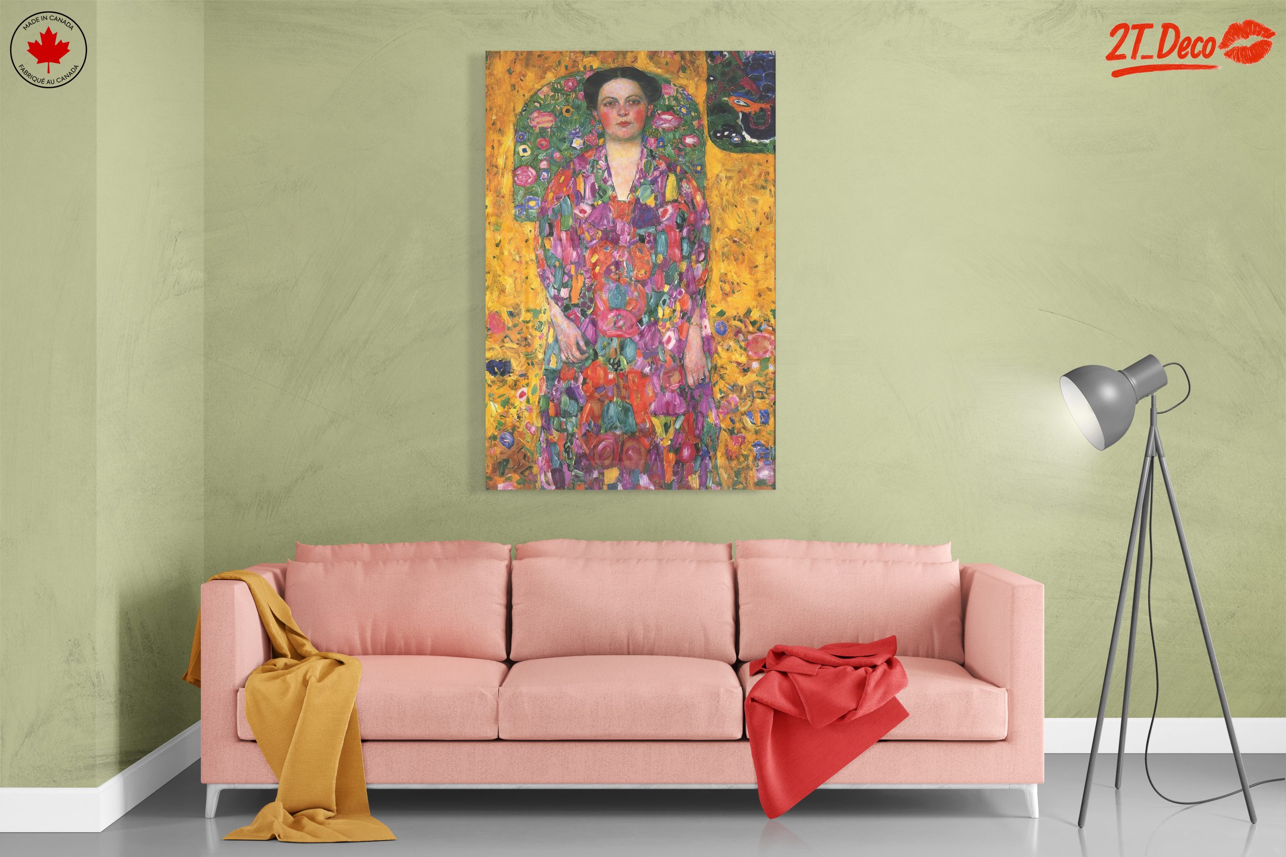 Vibrant Modern Artistic Portrait 3 - Image 7