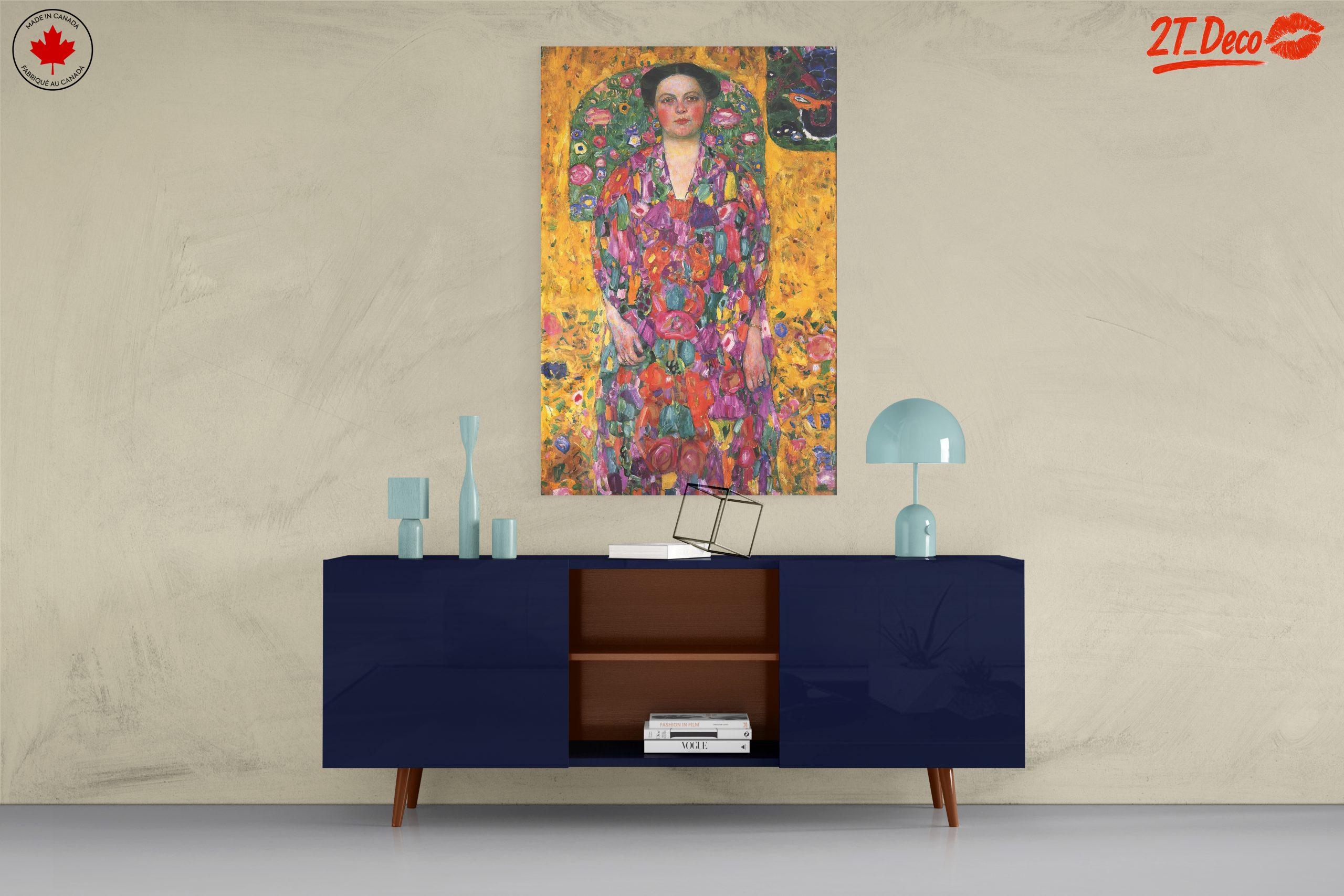 Vibrant Modern Artistic Portrait 3 - Image 8