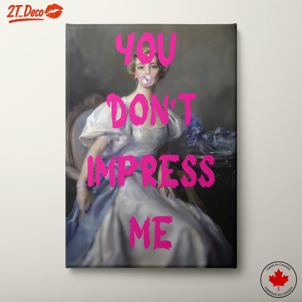 Modern Portrait with Bold Text