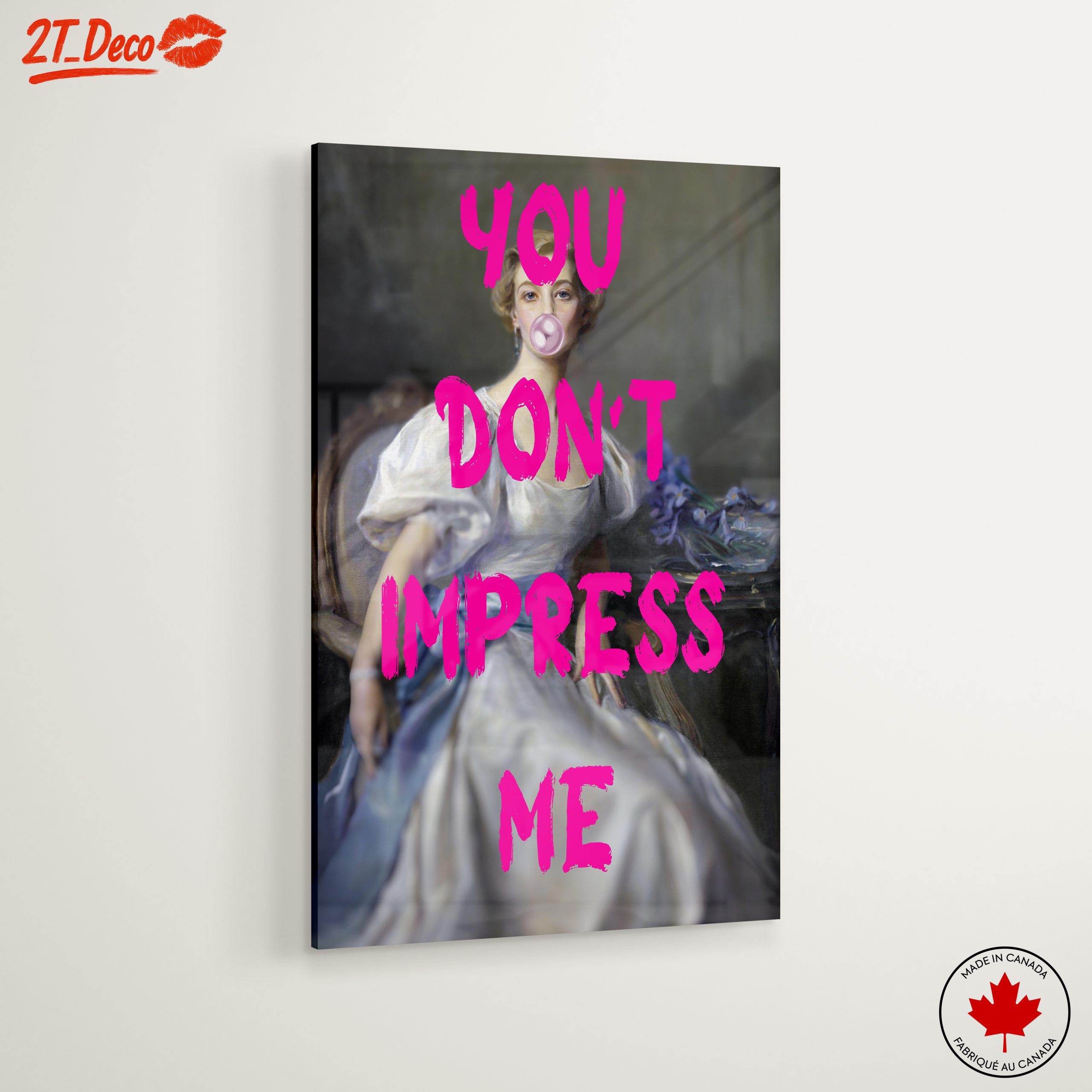 Modern Portrait with Bold Text - Image 6