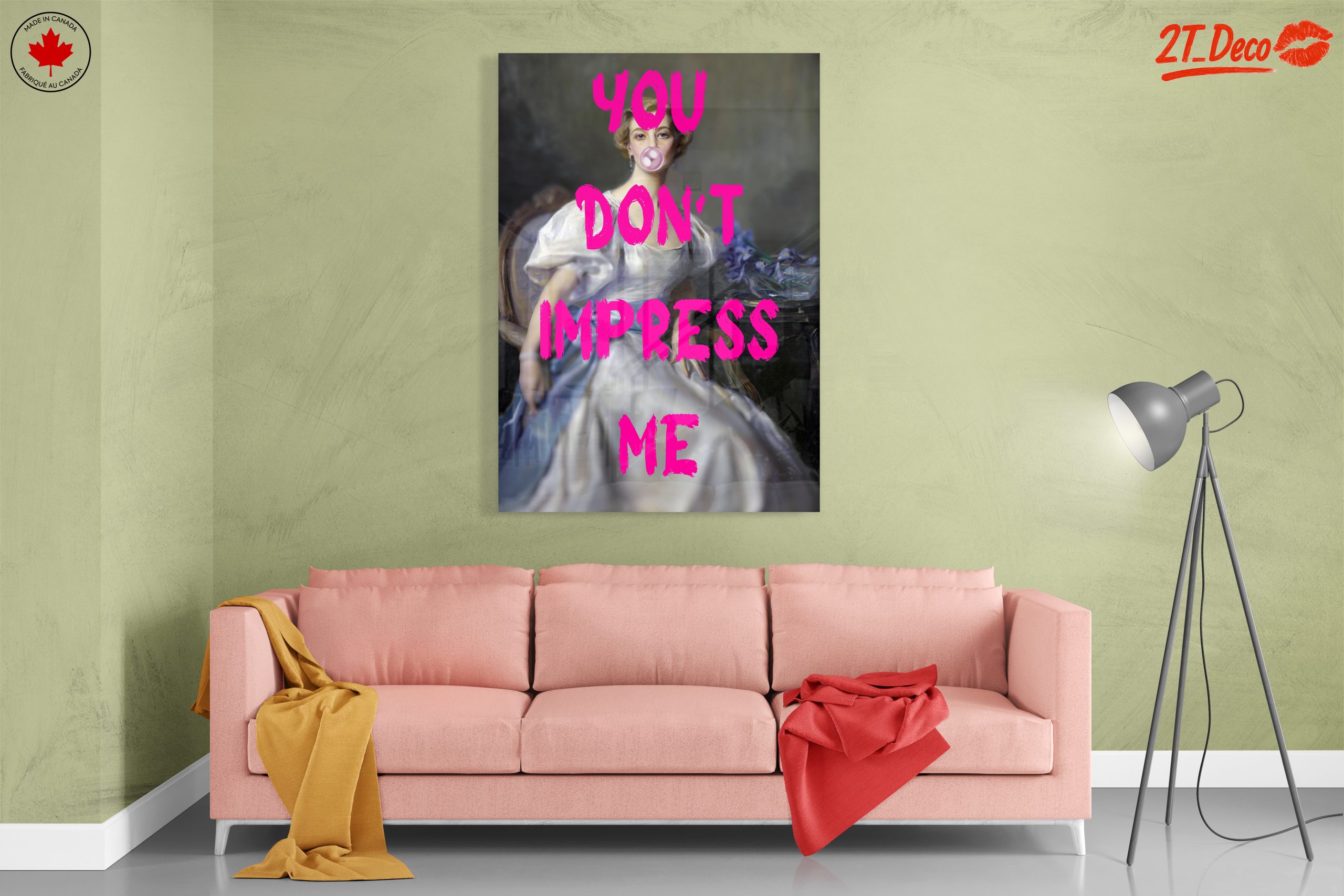 Modern Portrait with Bold Text - Image 7