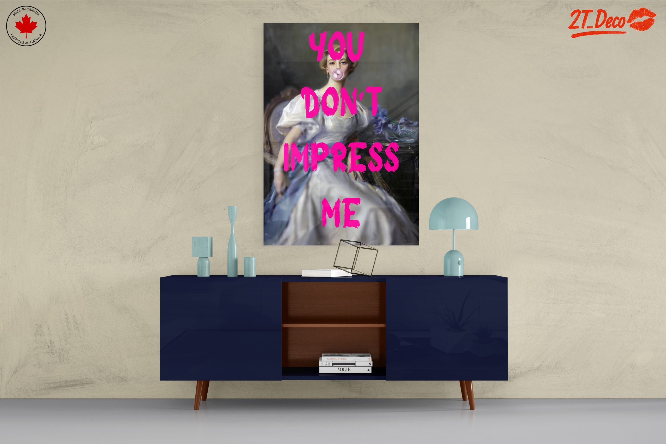 Modern Portrait with Bold Text - Image 8