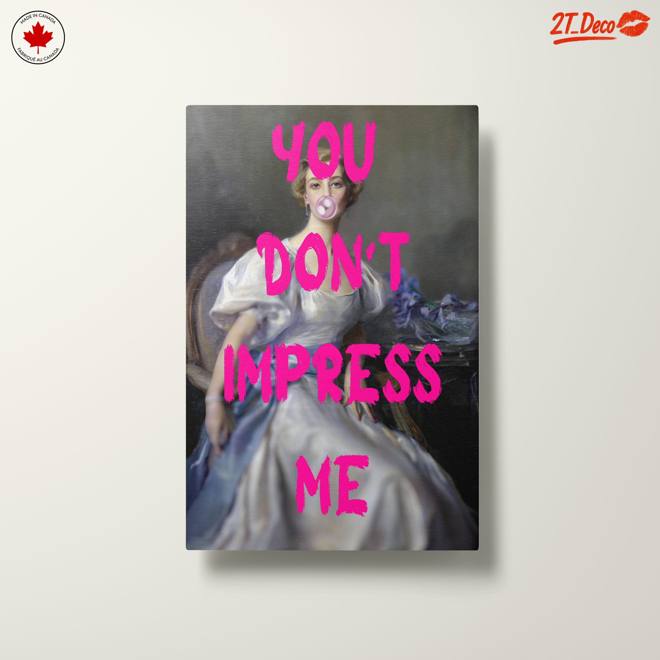 Modern Portrait with Bold Text - Image 10