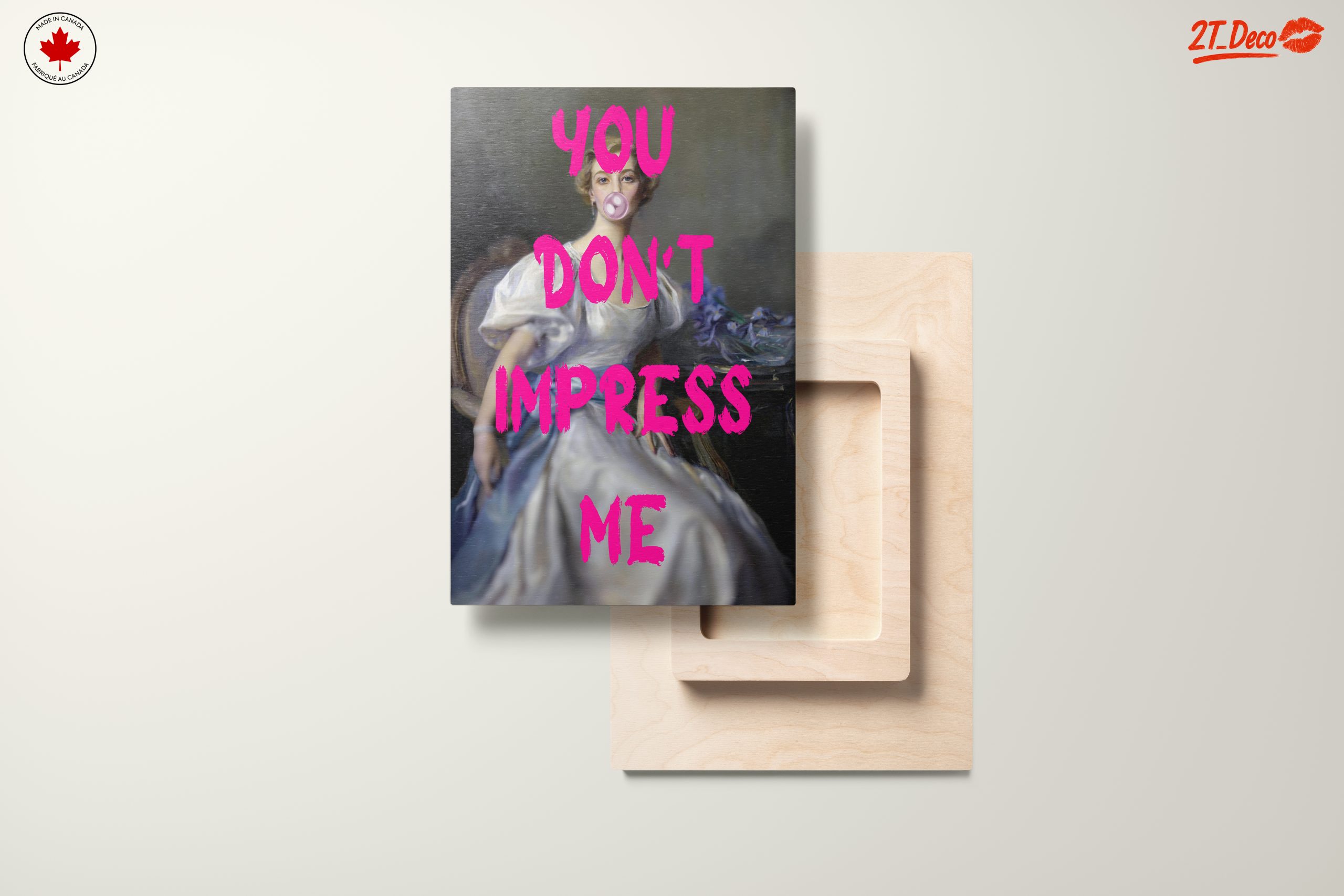 Modern Portrait with Bold Text - Image 11