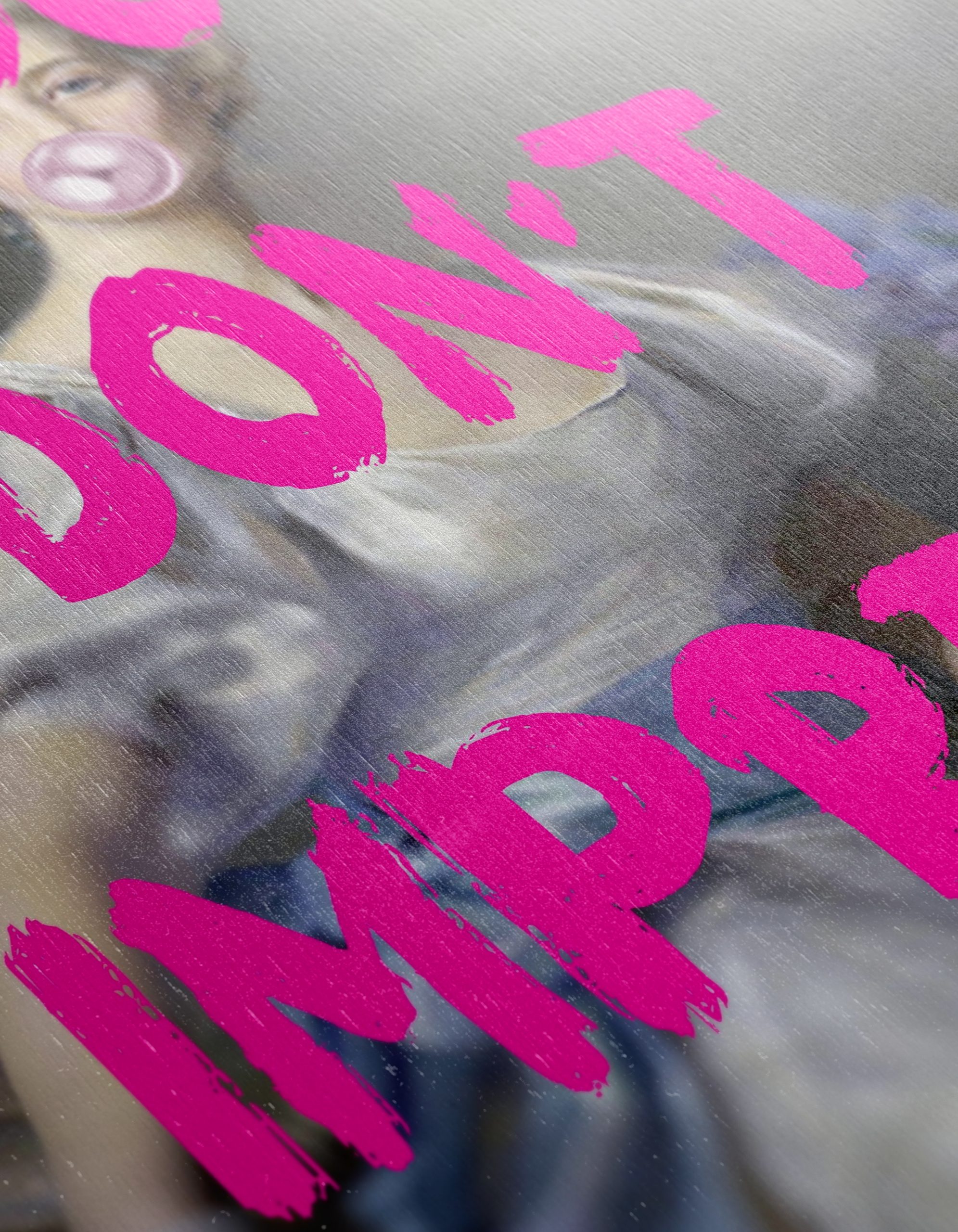 Modern Portrait with Bold Text - Image 12