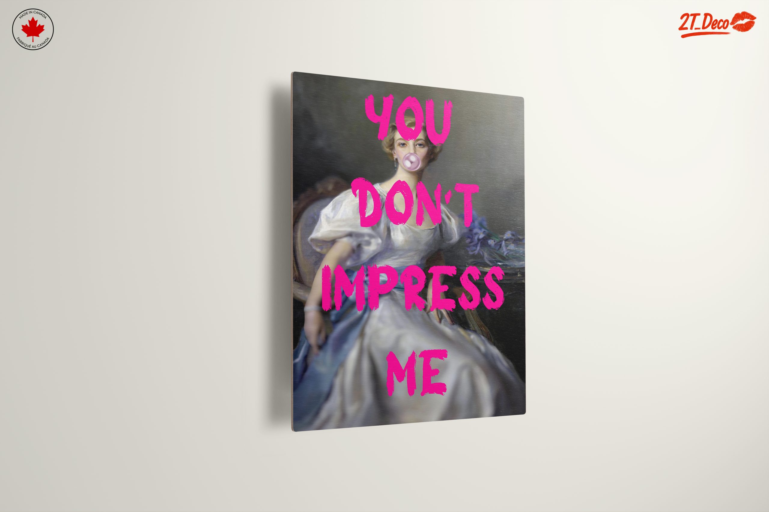 Modern Portrait with Bold Text - Image 13