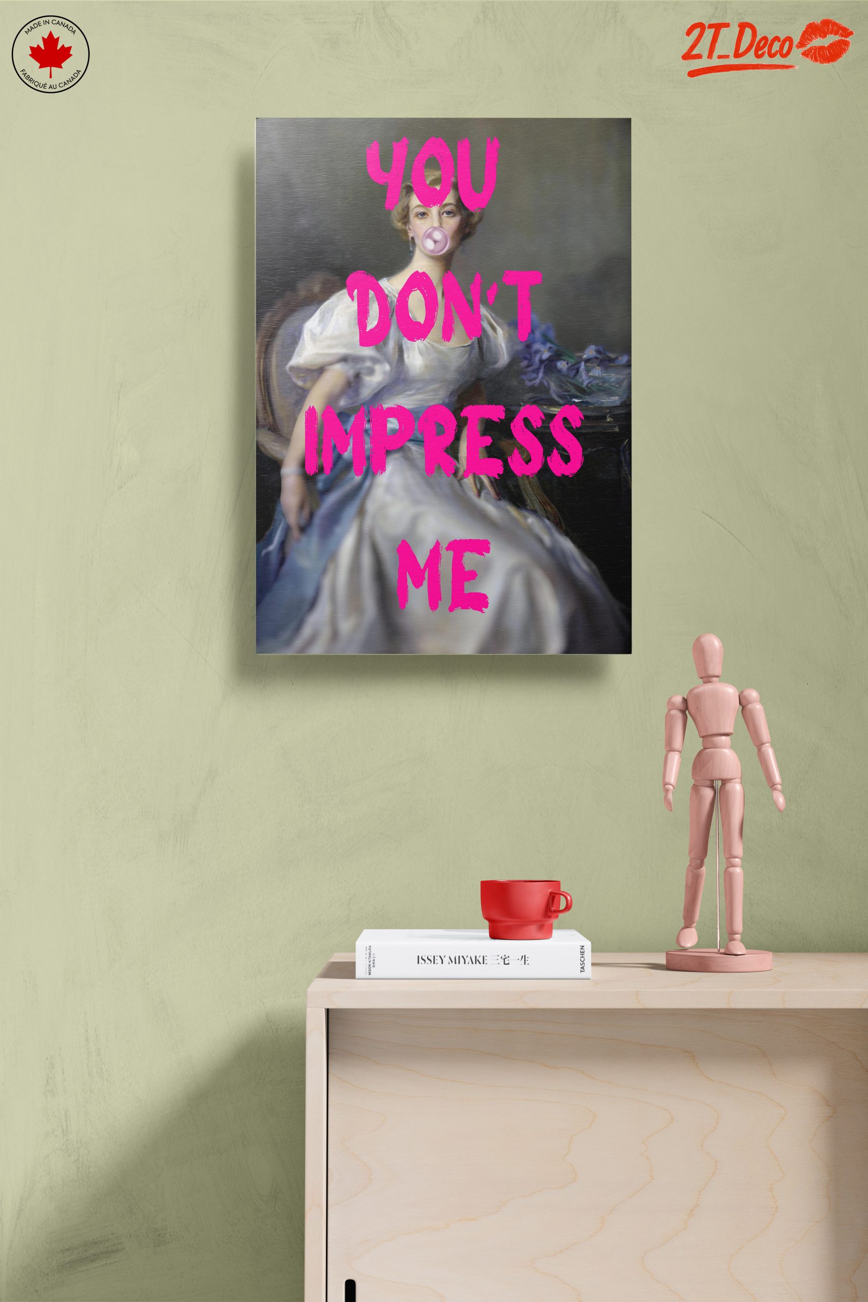 Modern Portrait with Bold Text - Image 14