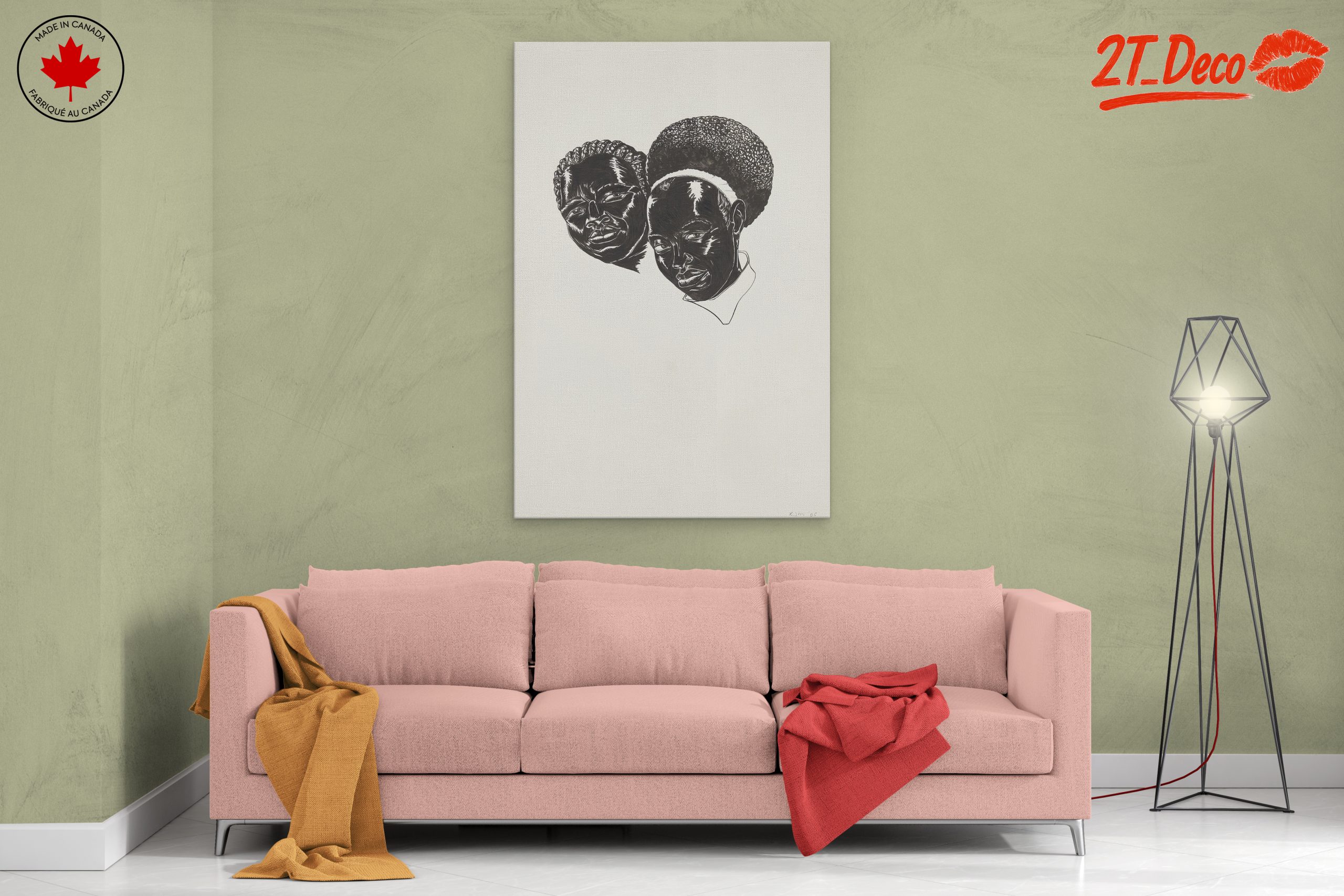 Emotive Contemporary Portrait Art - Image 2