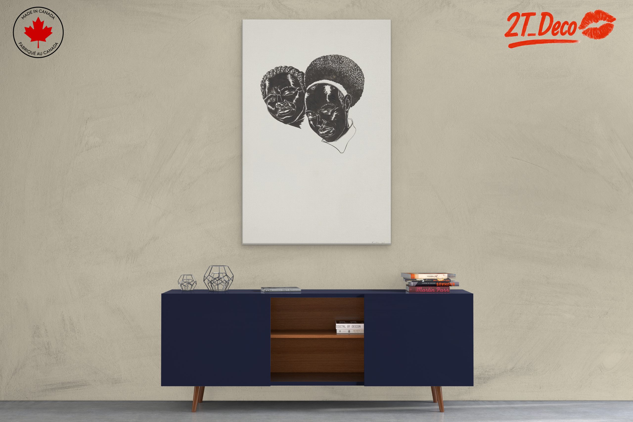Emotive Contemporary Portrait Art - Image 3