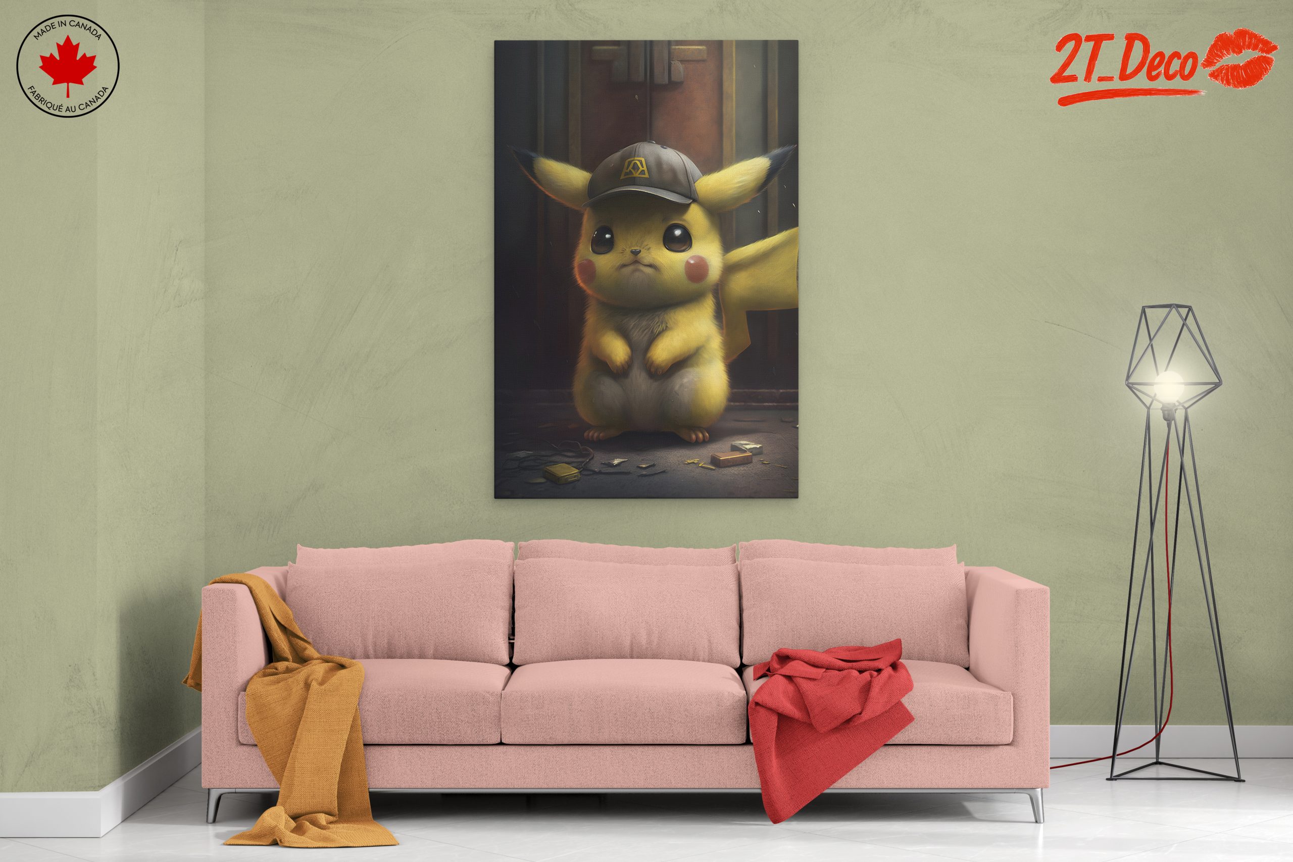 Pikachu In Cap Pose - Image 2