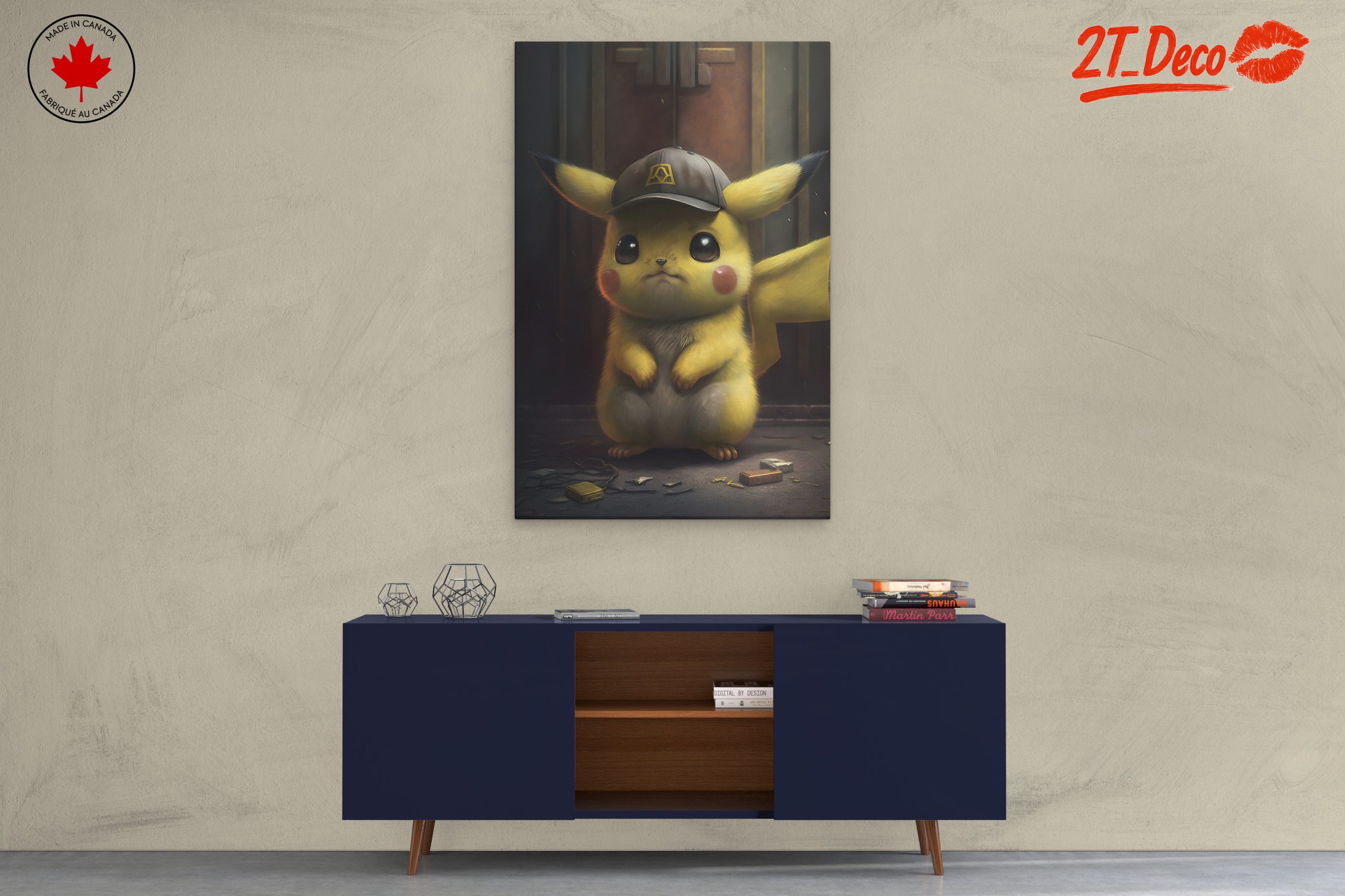 Pikachu In Cap Pose - Image 3