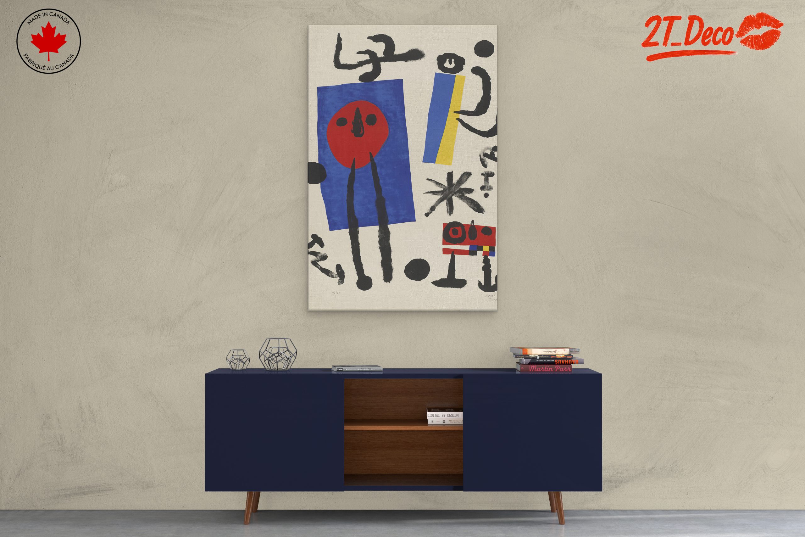 Colorful Abstract Artwork with Shapes - Image 3
