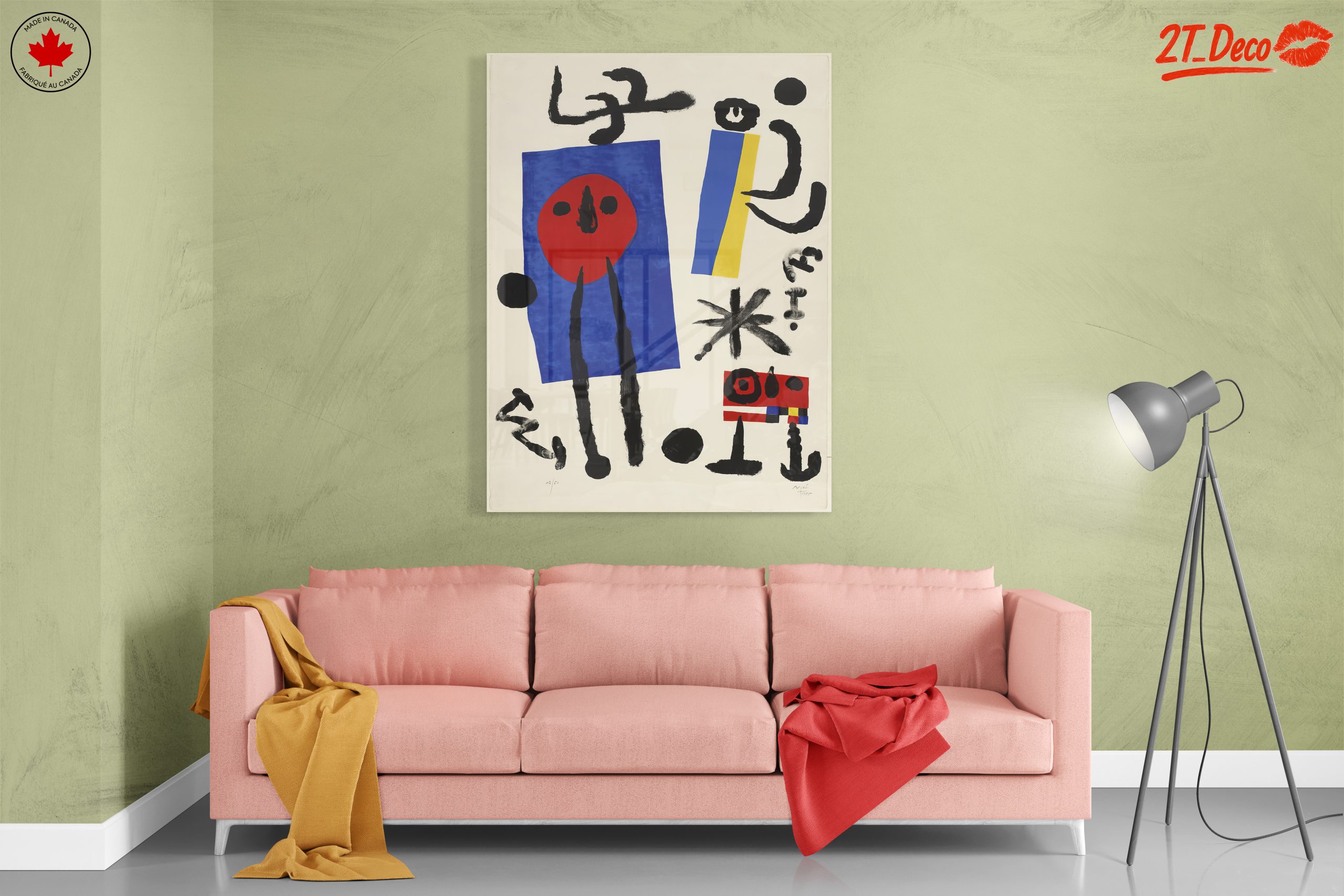 Colorful Abstract Artwork with Shapes - Image 7