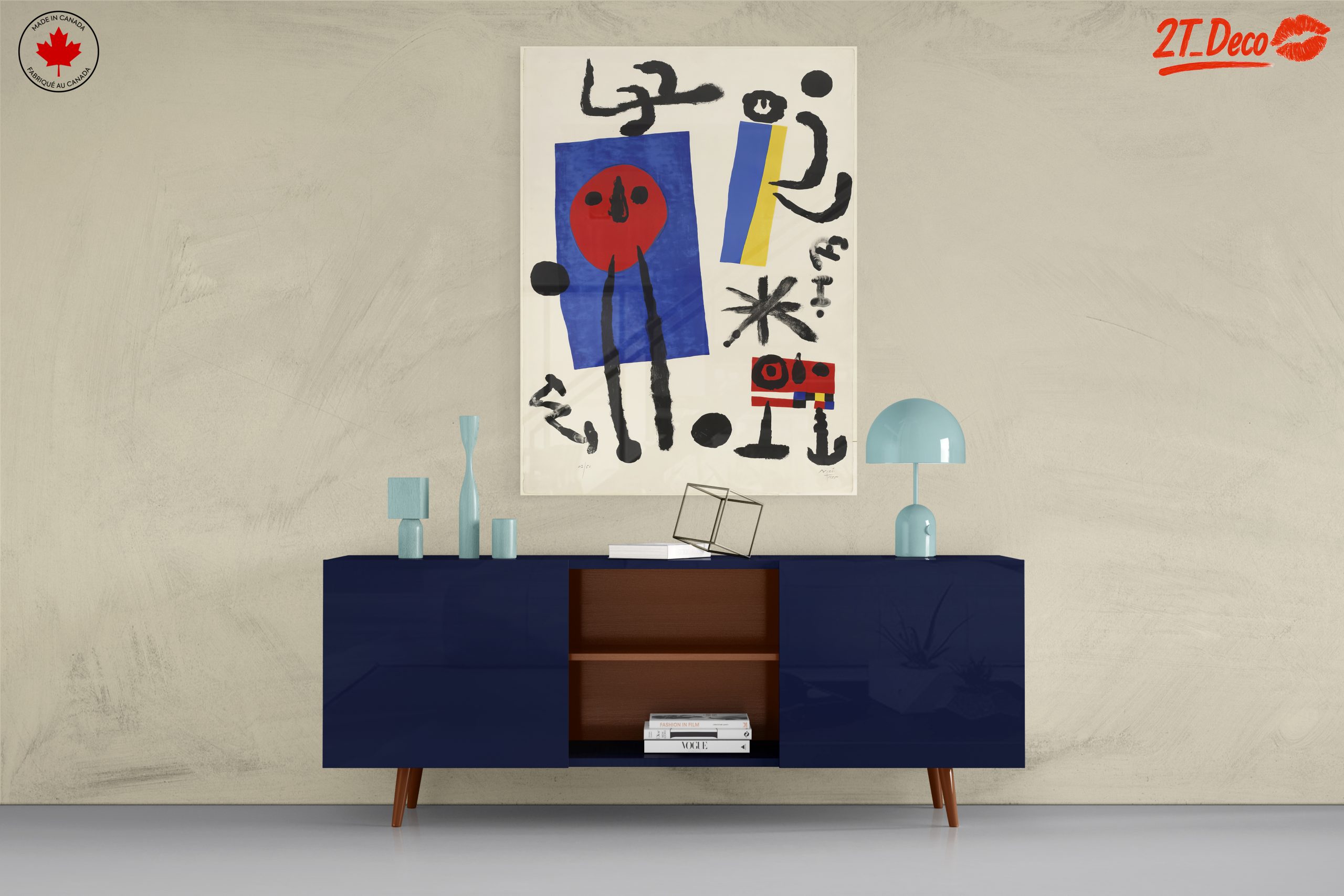 Colorful Abstract Artwork with Shapes - Image 8