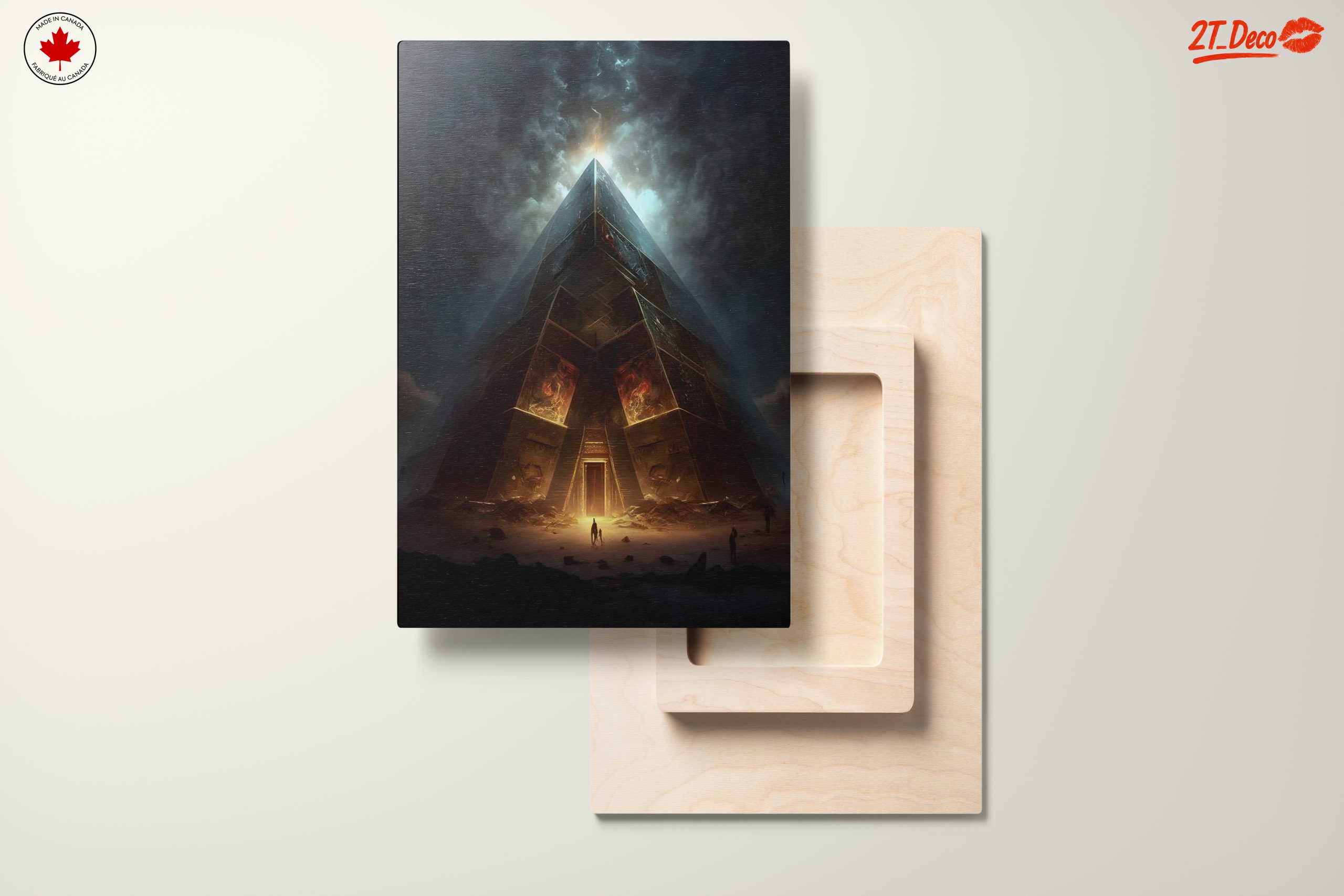 Mysterious Ancient Egyptian Pyramid Landscape - Image 11