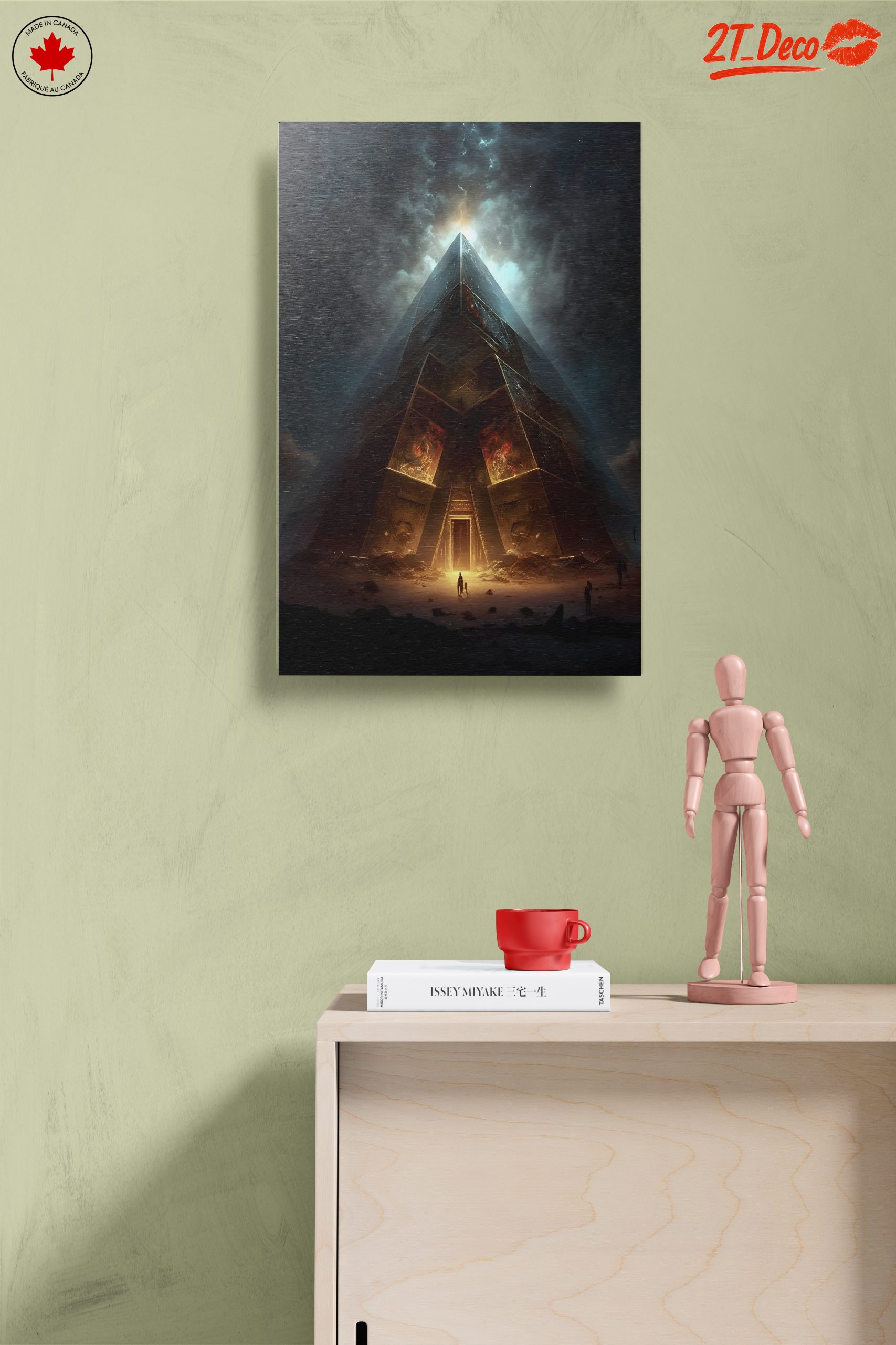 Mysterious Ancient Egyptian Pyramid Landscape - Image 14