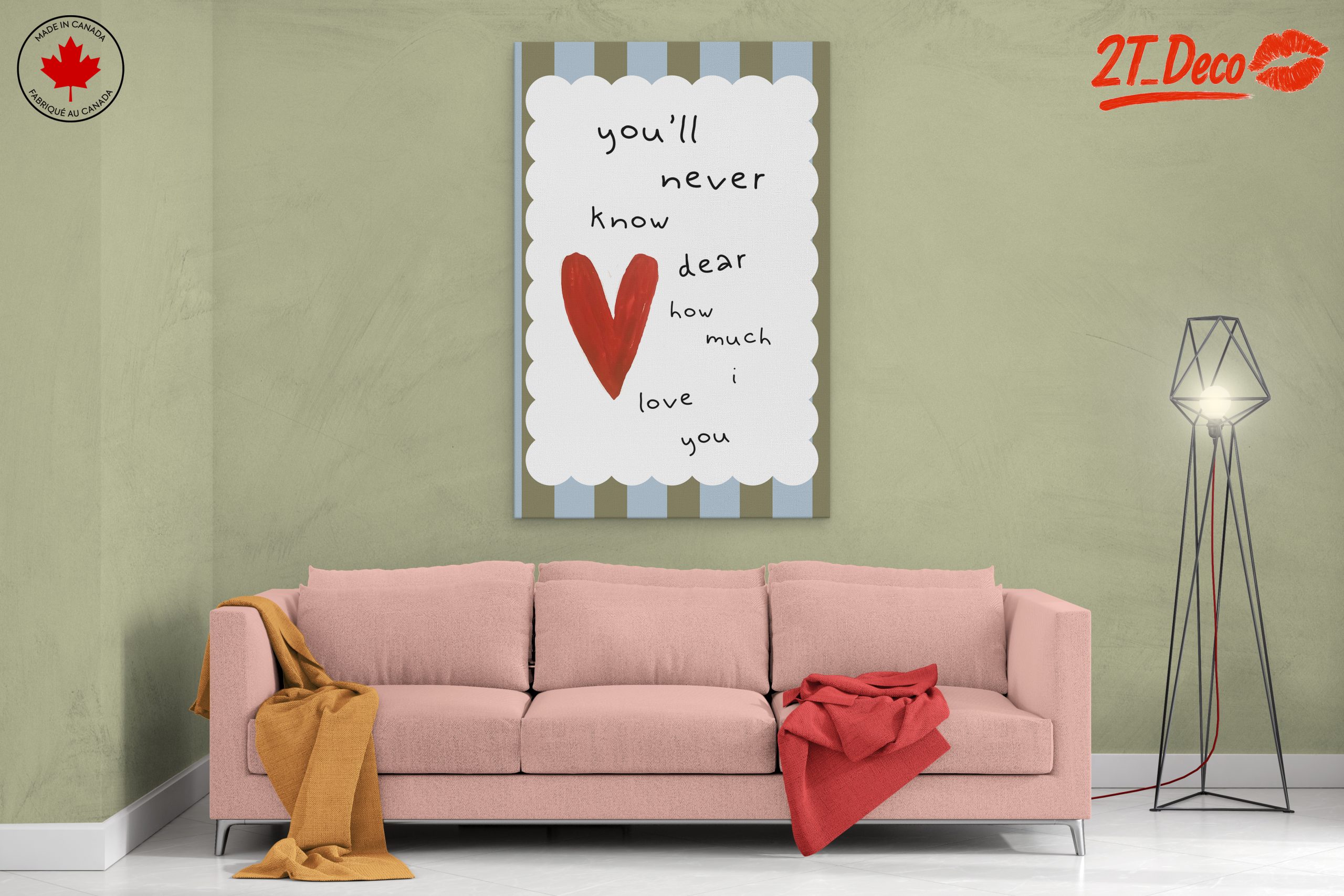 Heartfelt Love Quote Art - Image 2