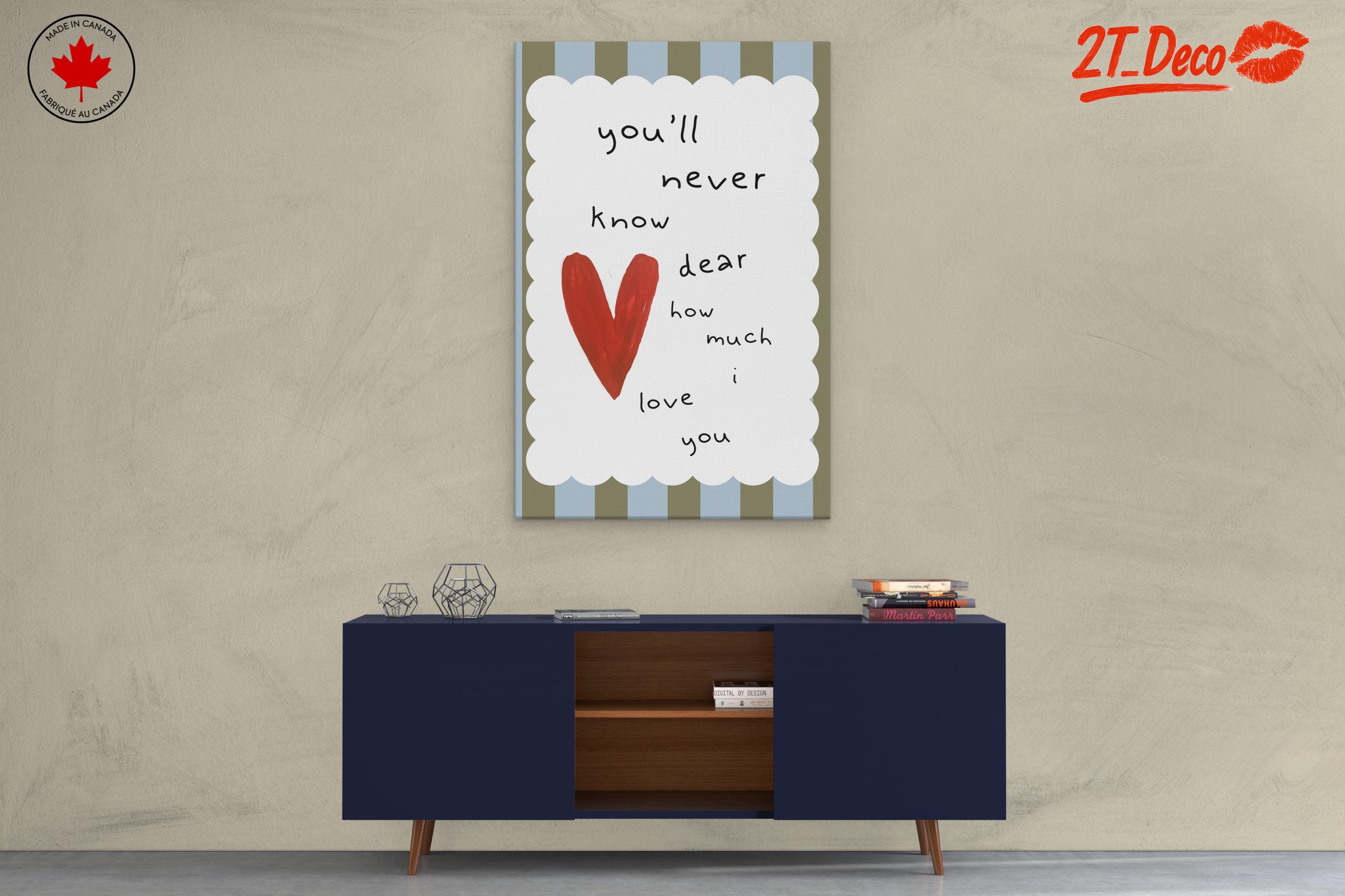 Heartfelt Love Quote Art - Image 3