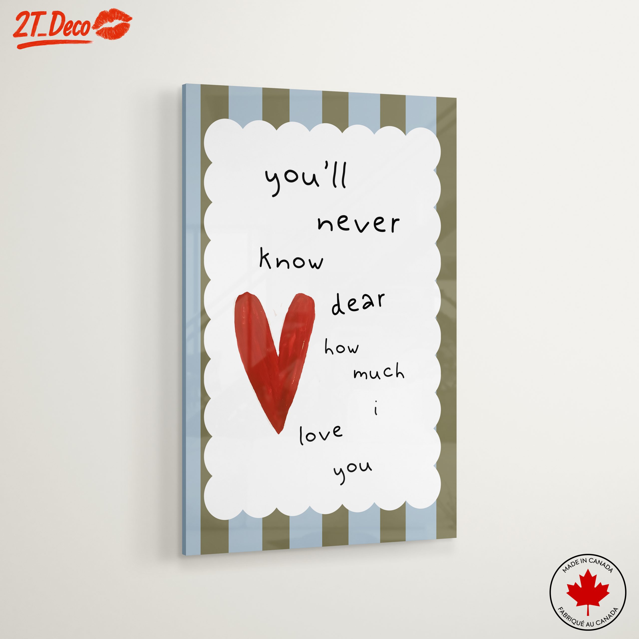 Heartfelt Love Quote Art - Image 6