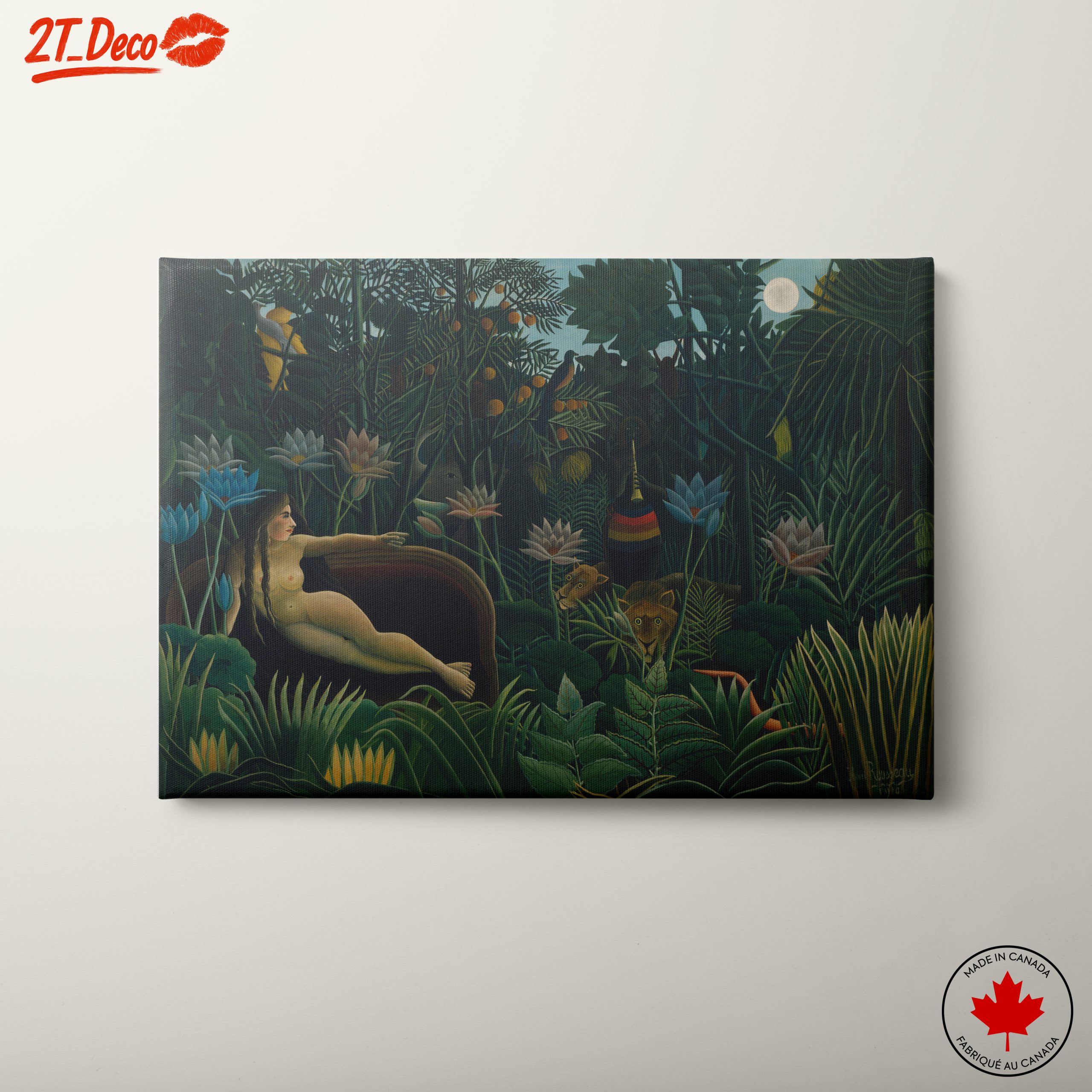 Reclining Figure in Lush Nature