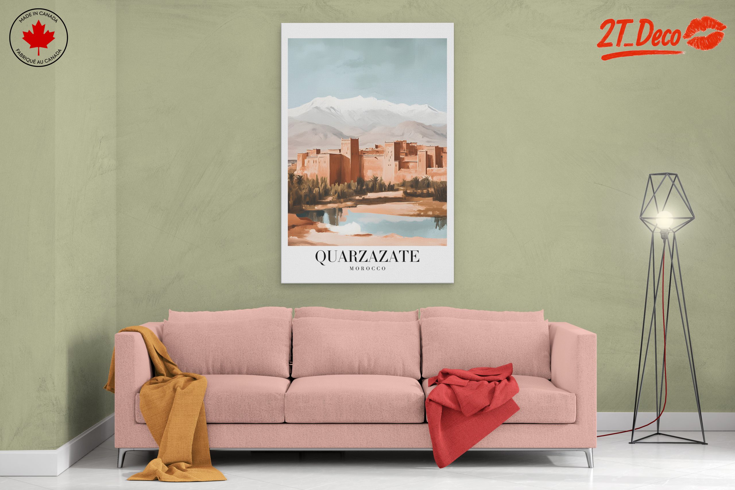 Quarzazate in Morocco Artistic Landscape - Image 2