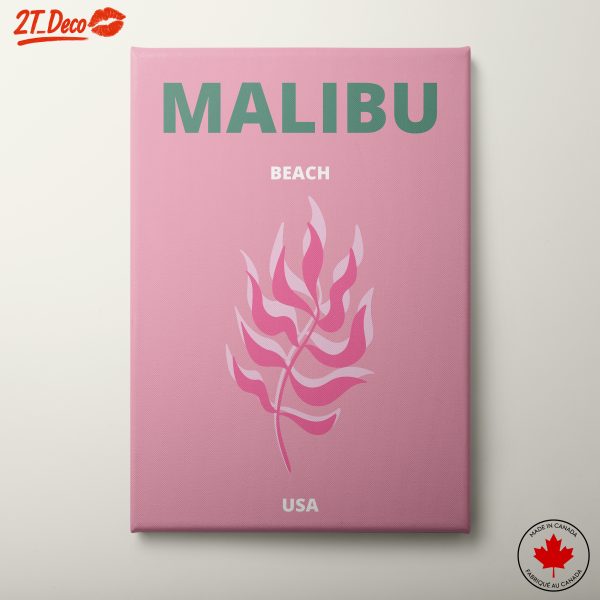 Malibu Beach Botanical Art