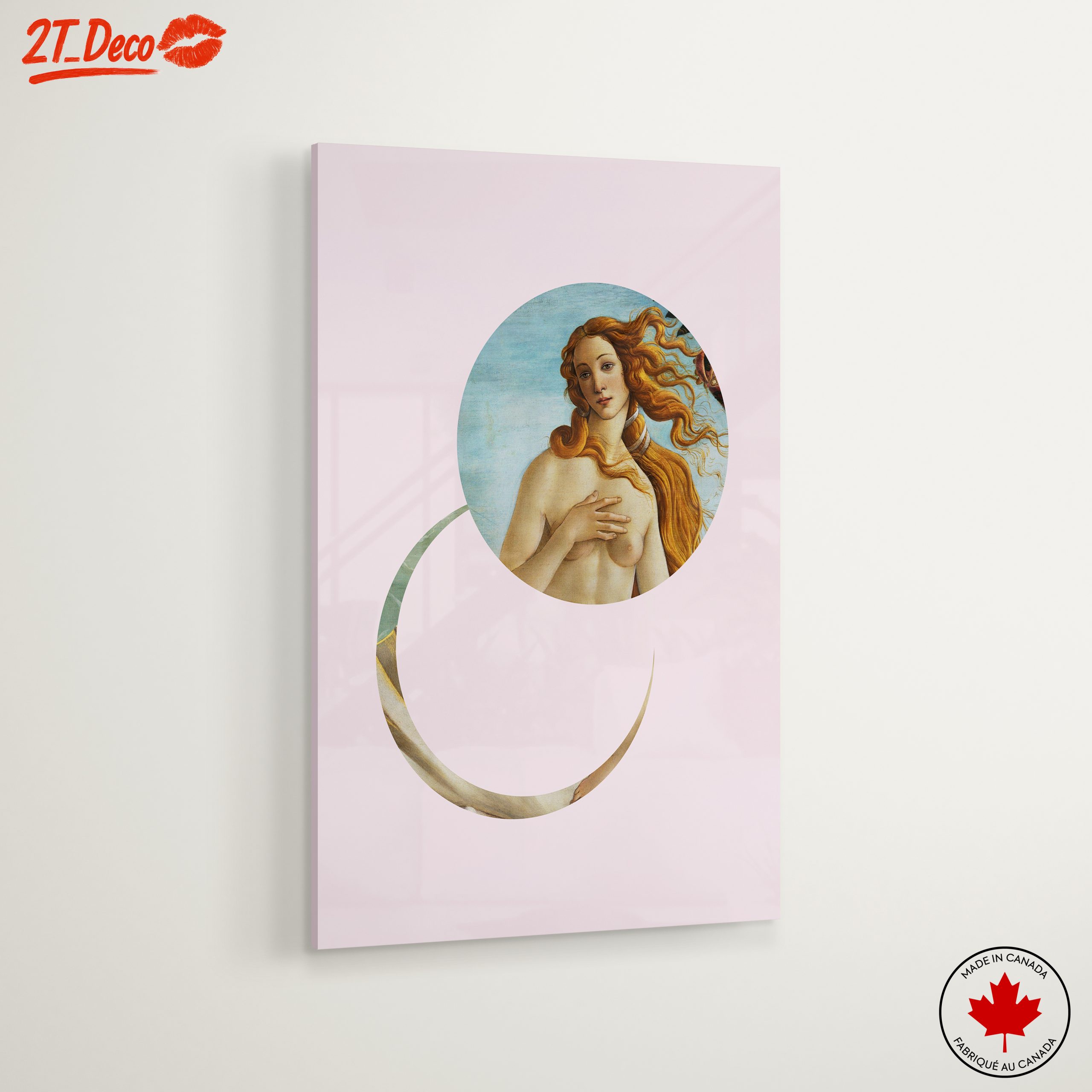 Modern Venus Figure in Circular Composition - Image 6