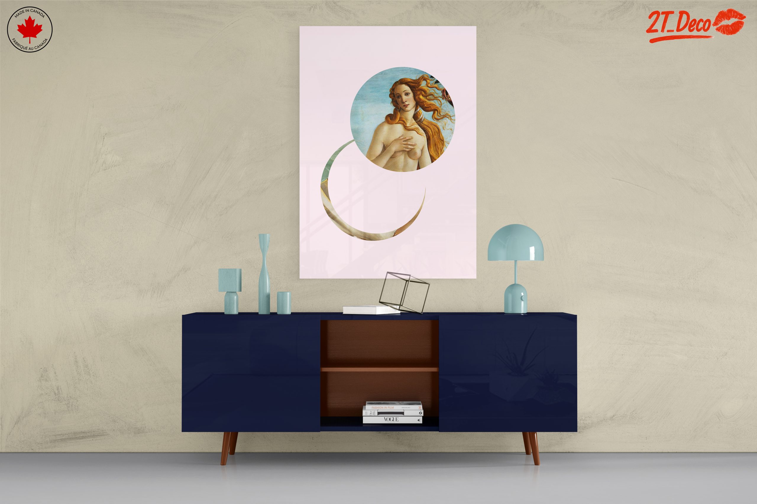Modern Venus Figure in Circular Composition - Image 8