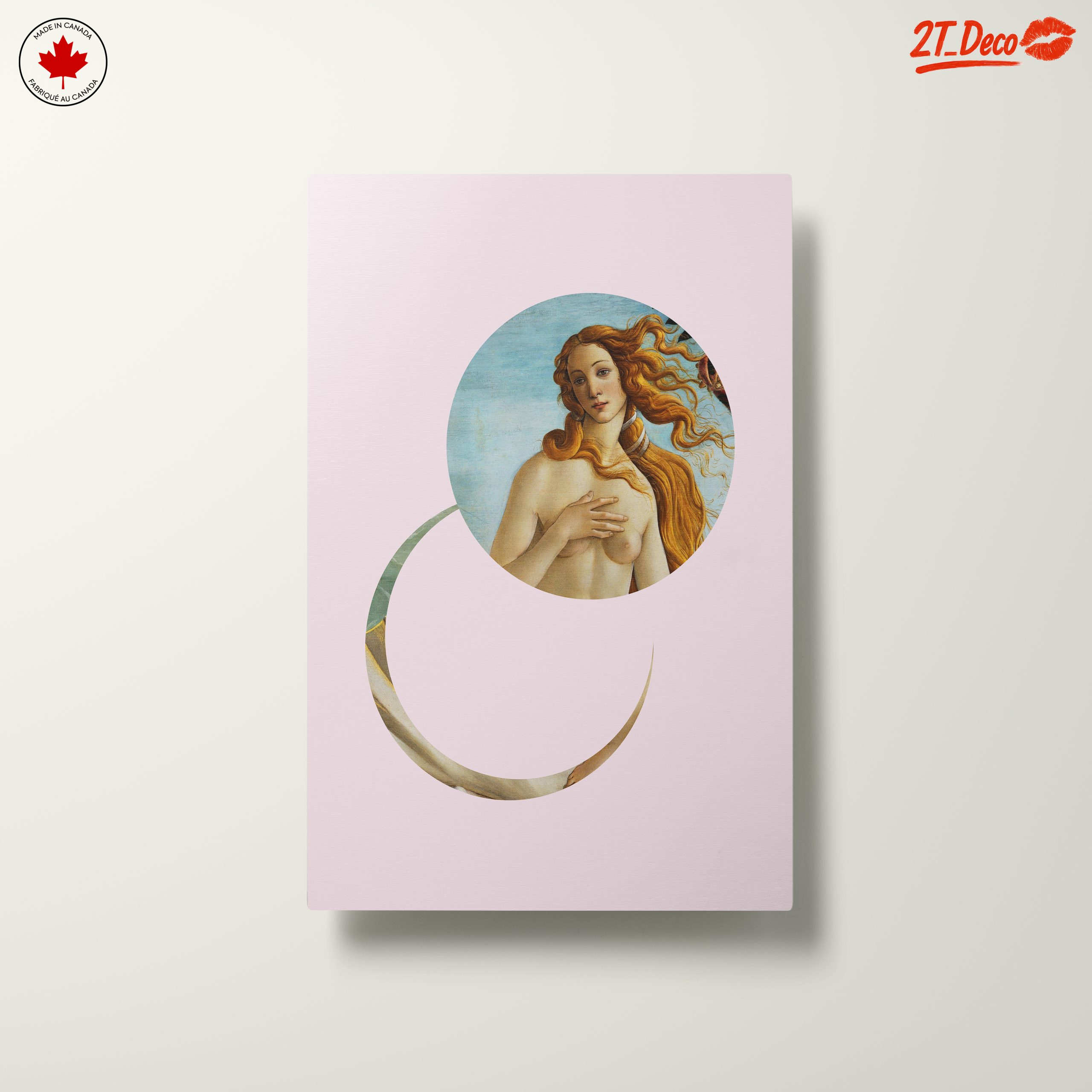 Modern Venus Figure in Circular Composition - Image 10
