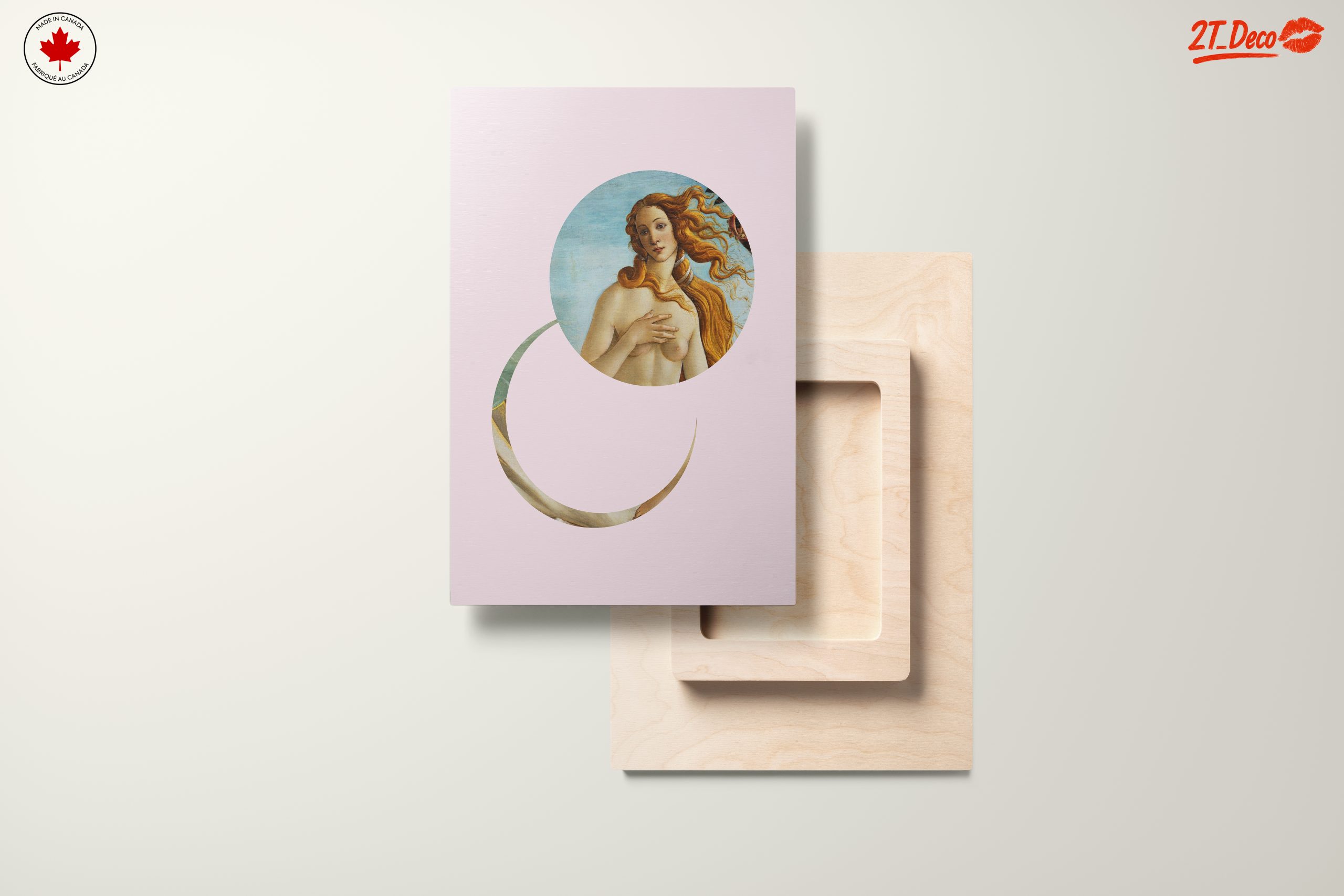 Modern Venus Figure in Circular Composition - Image 11