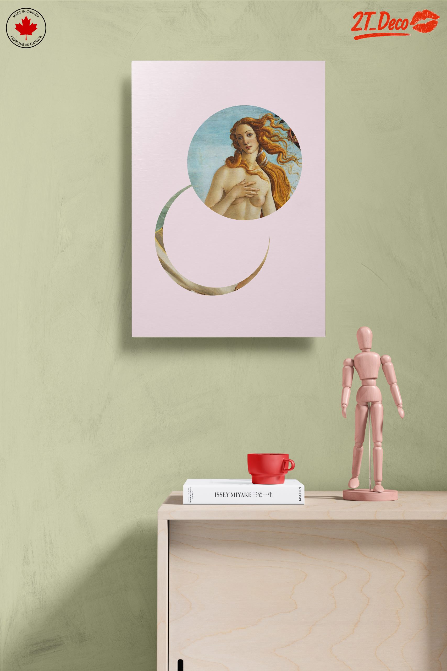 Modern Venus Figure in Circular Composition - Image 14
