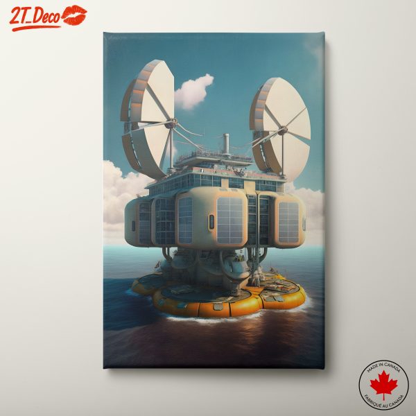 Futuristic Ocean Architecture in a Unique Landscape