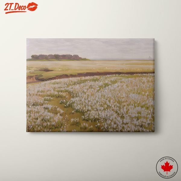 Serene Nature Landscape with Flowers