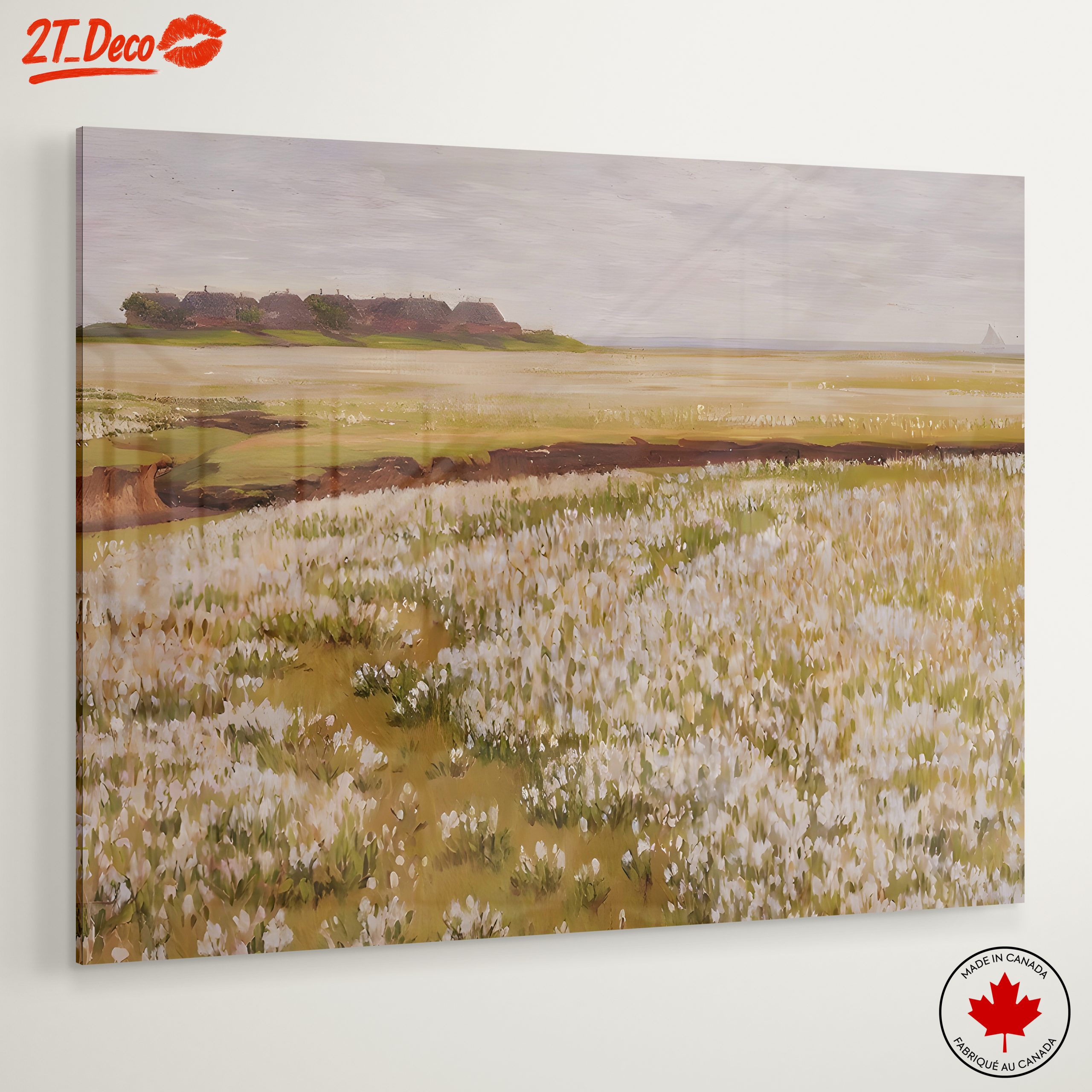 Serene Nature Landscape with Flowers - Image 6