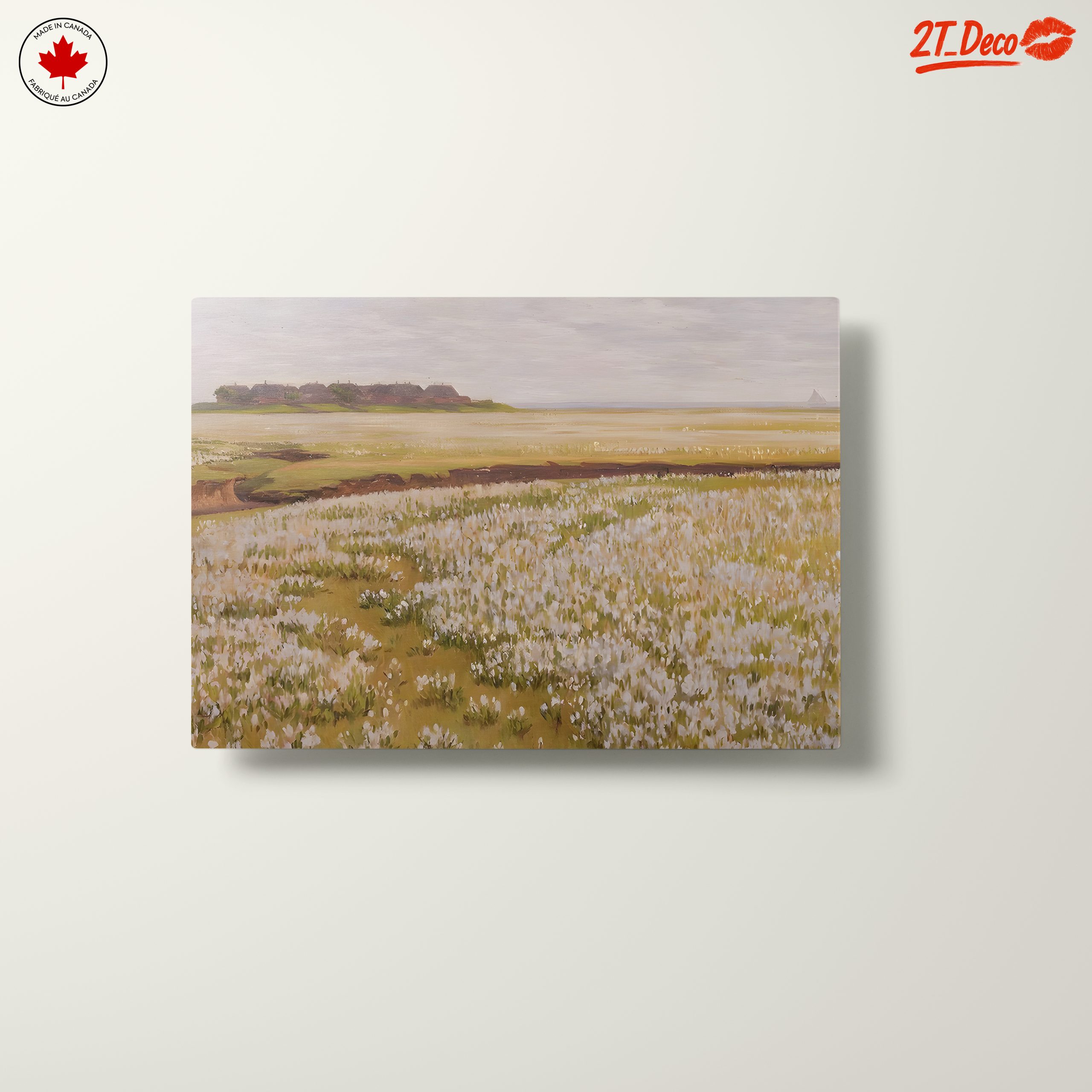 Serene Nature Landscape with Flowers - Image 10