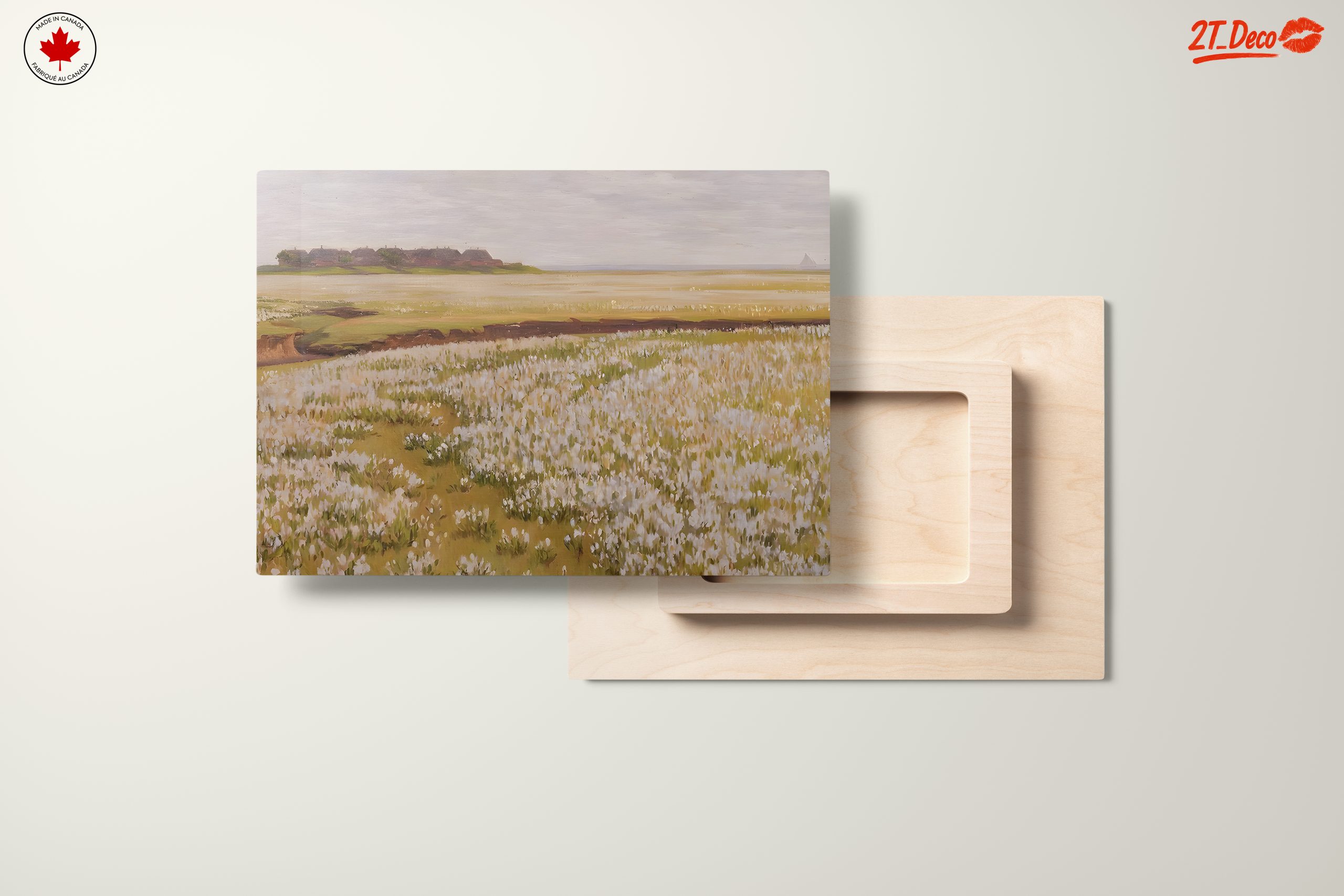 Serene Nature Landscape with Flowers - Image 11