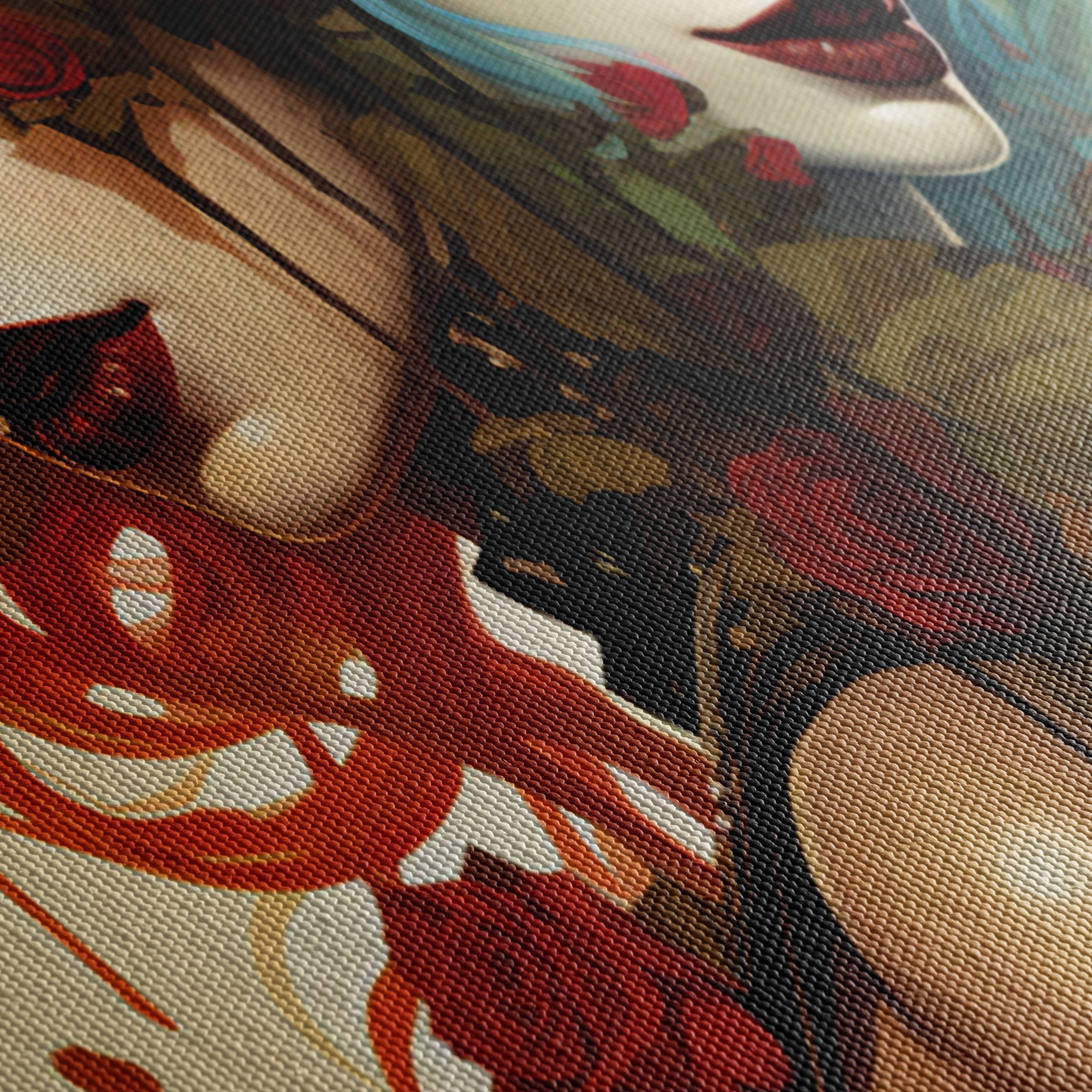Stylized Character Art with Roses - Image 5