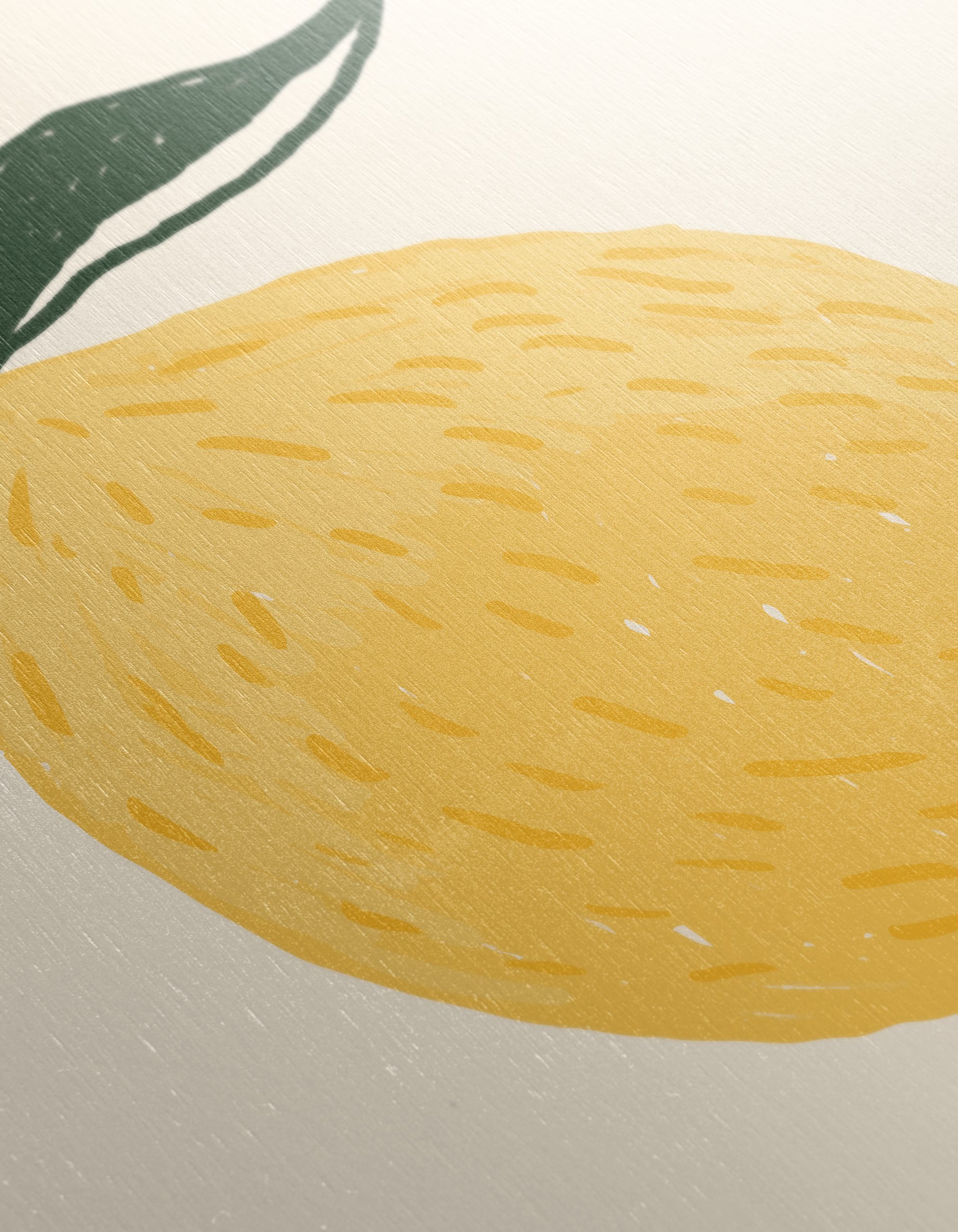 Stylized Lemon Abstract Food Art 2 - Image 12