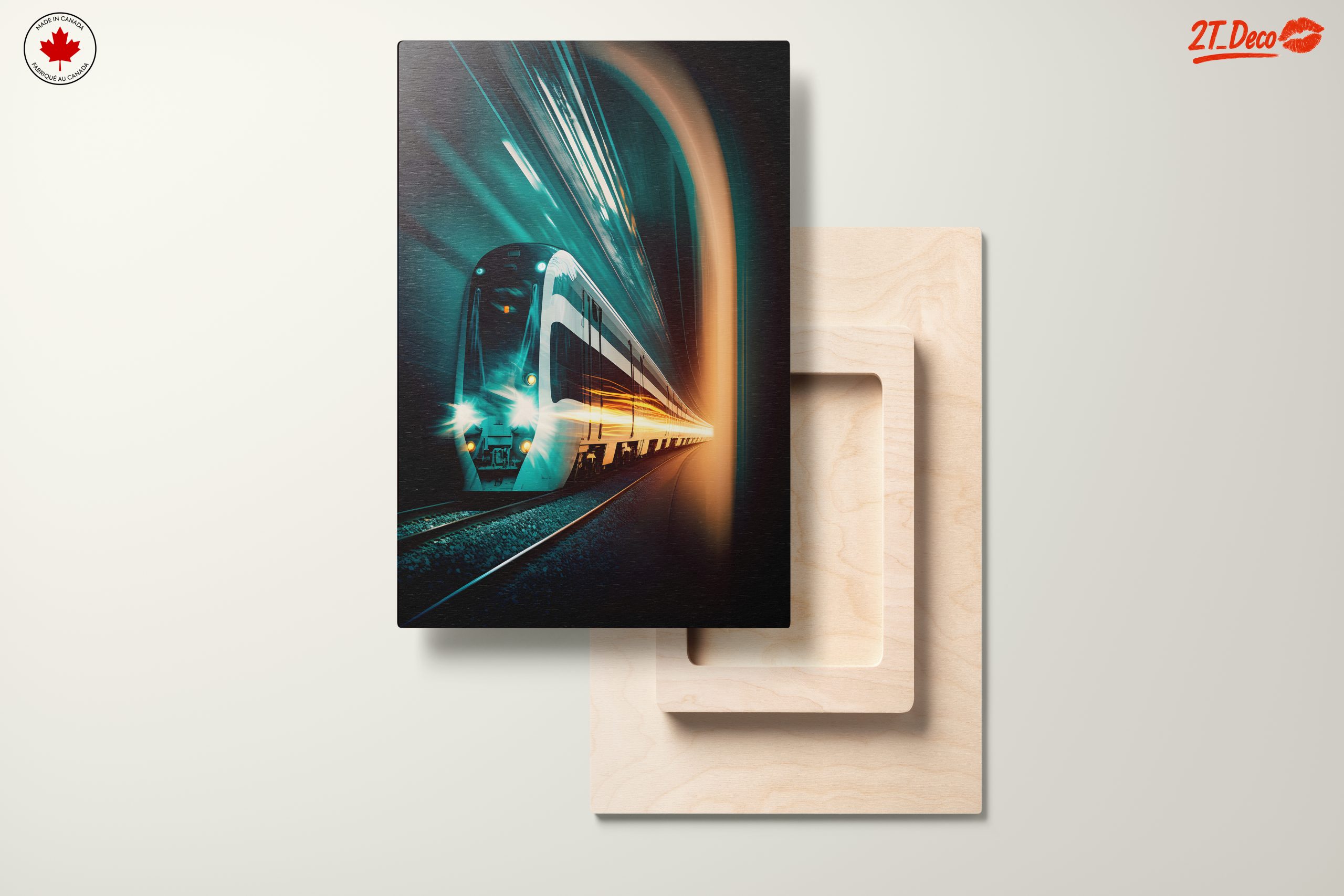 High-Speed Train in Motion Through Tunnel - Image 11
