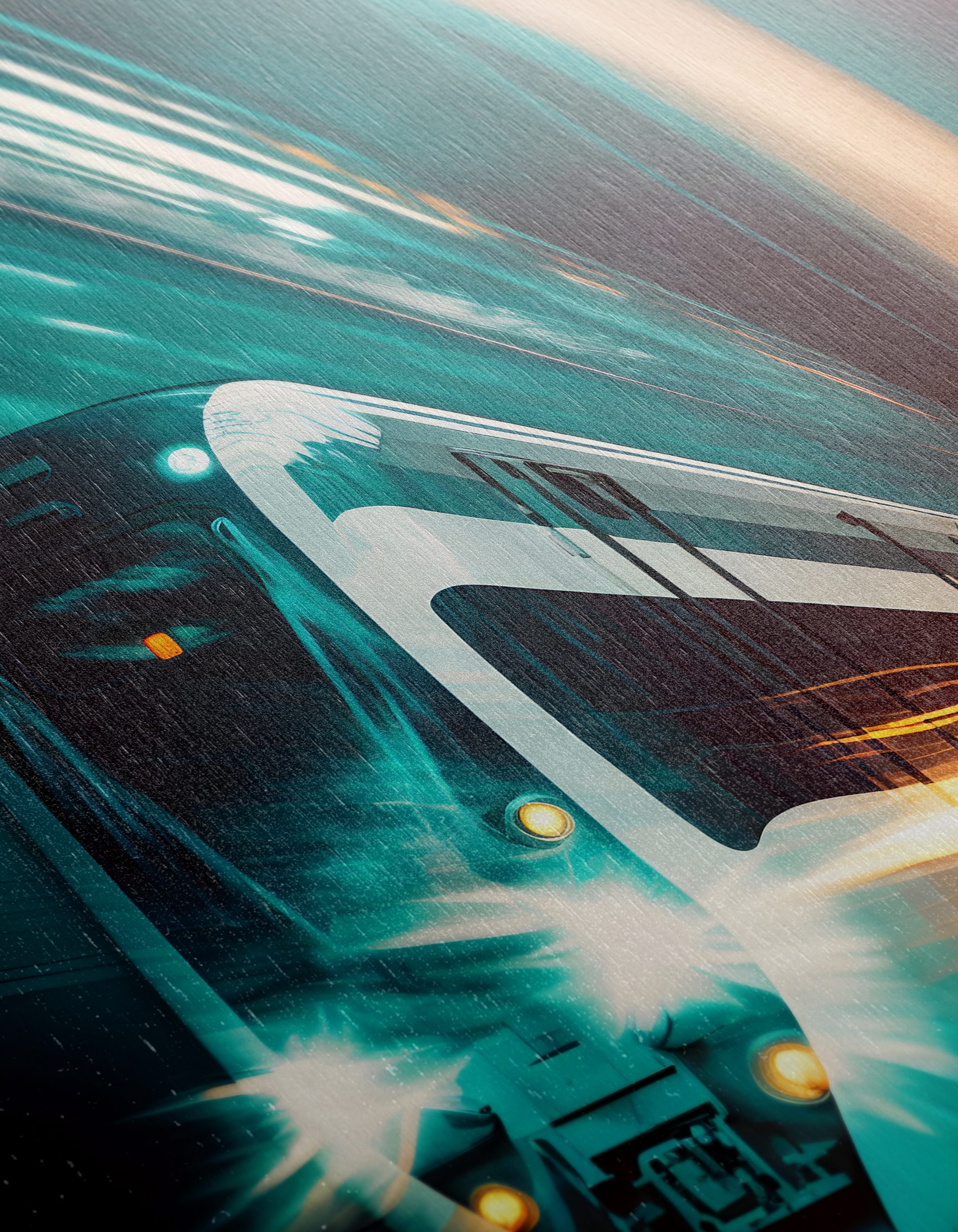 High-Speed Train in Motion Through Tunnel - Image 12