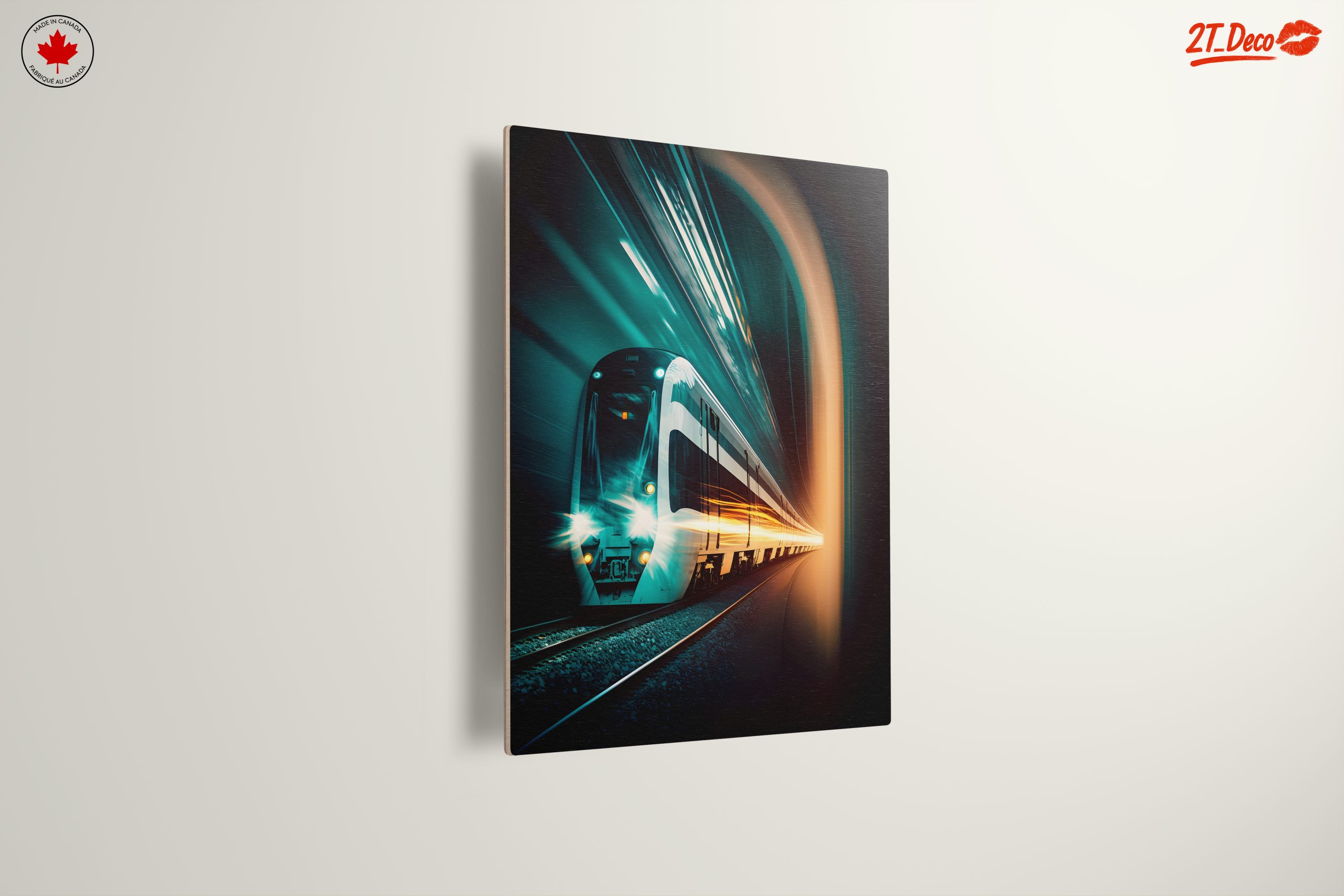 High-Speed Train in Motion Through Tunnel - Image 13