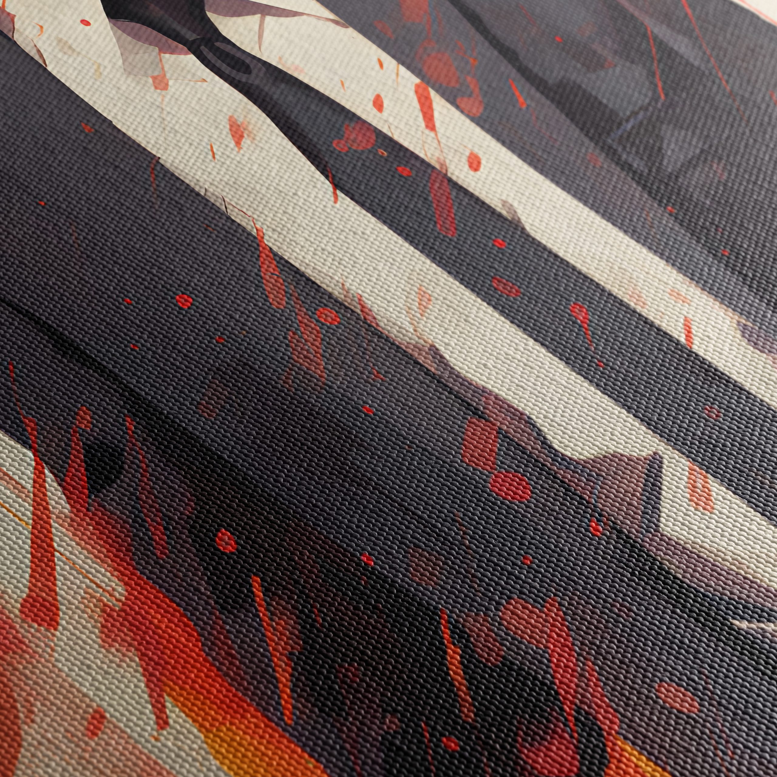 Intense Action Character Wall Art - Image 5