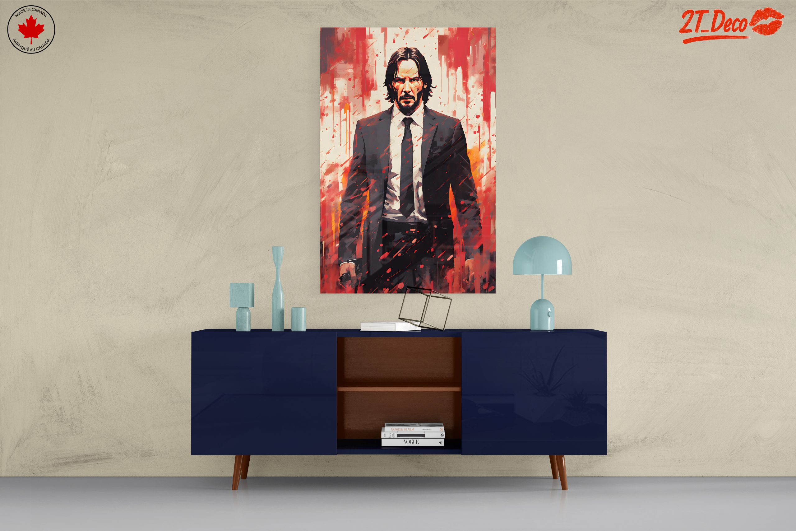 Intense Action Character Wall Art - Image 8