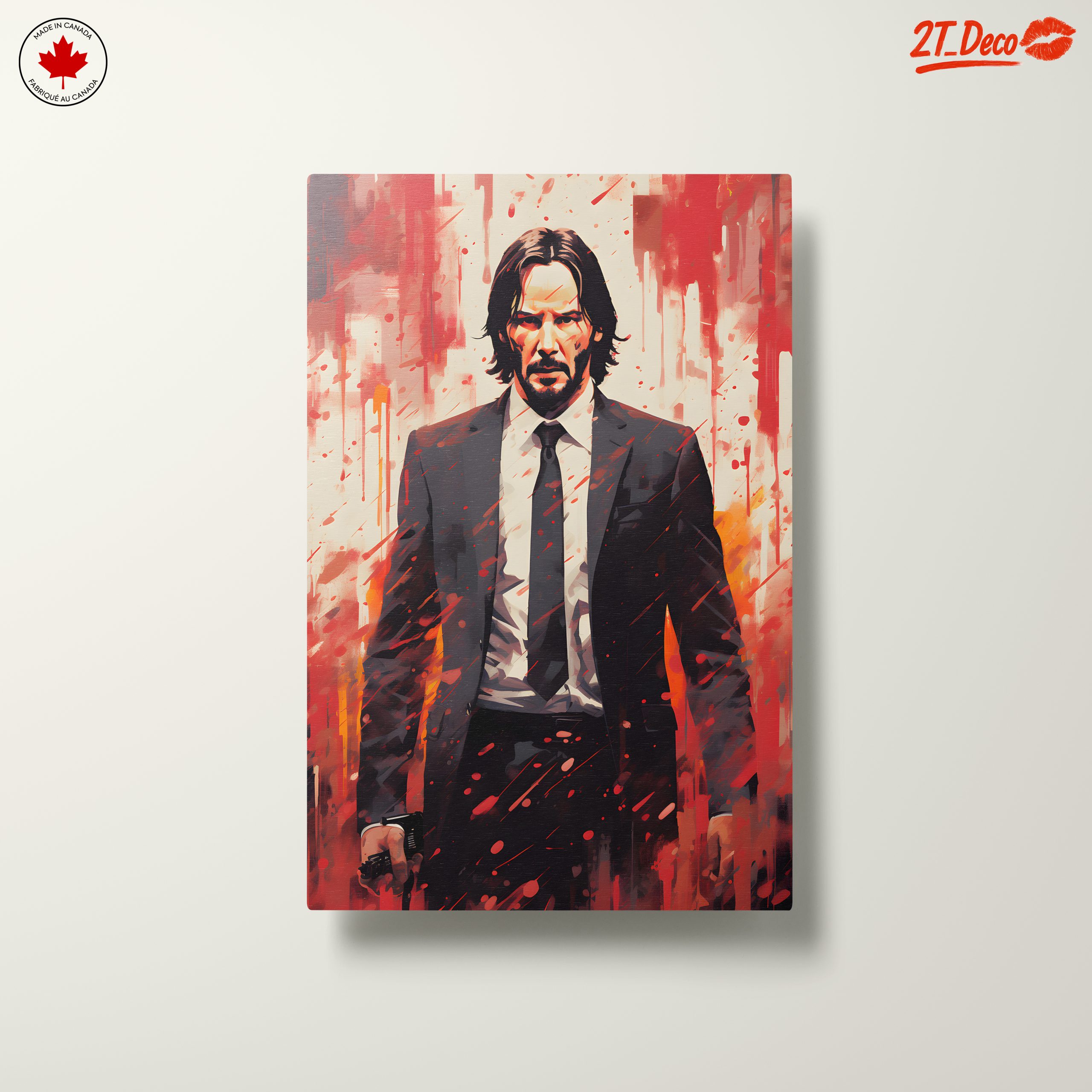 Intense Action Character Wall Art - Image 10