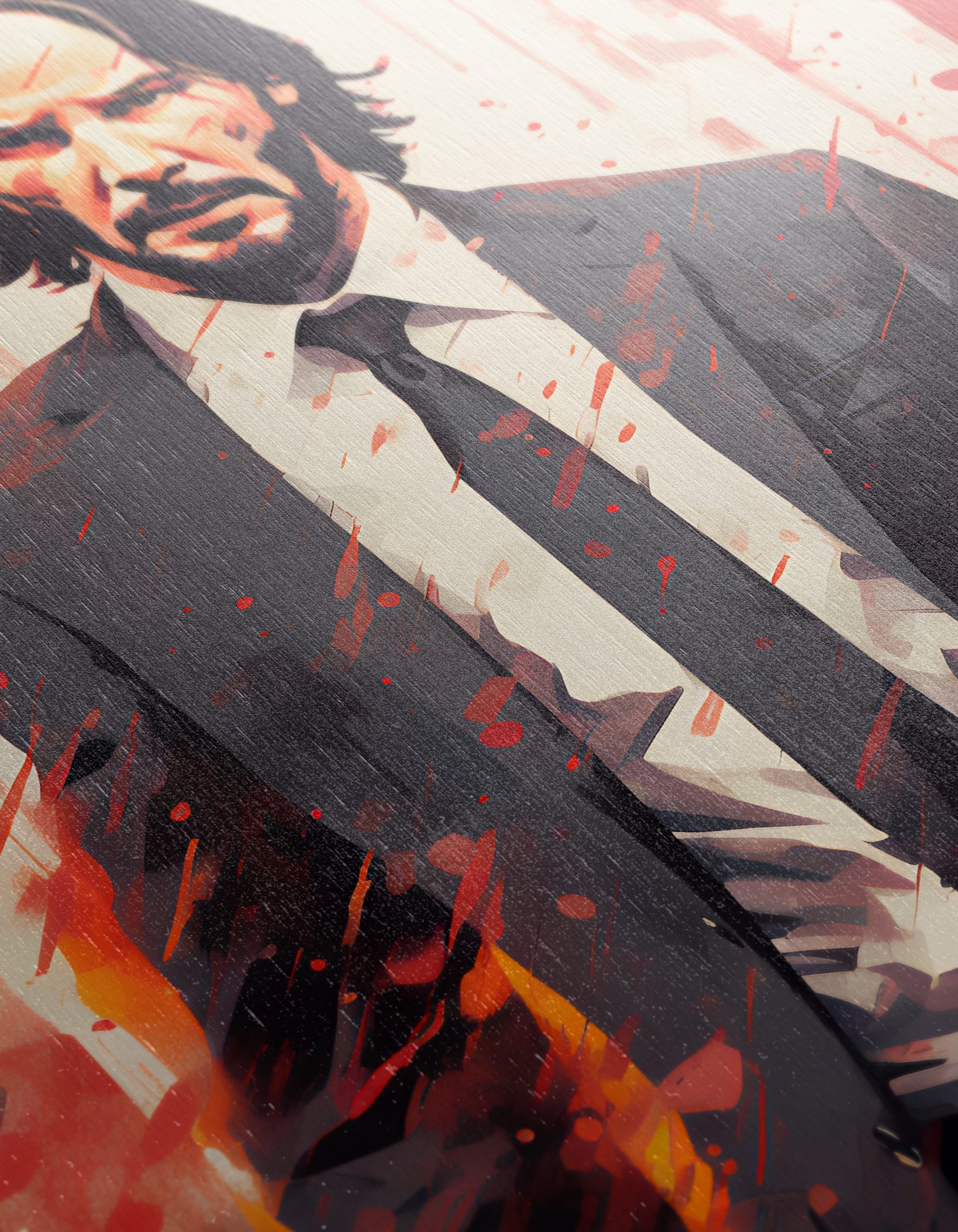 Intense Action Character Wall Art - Image 12